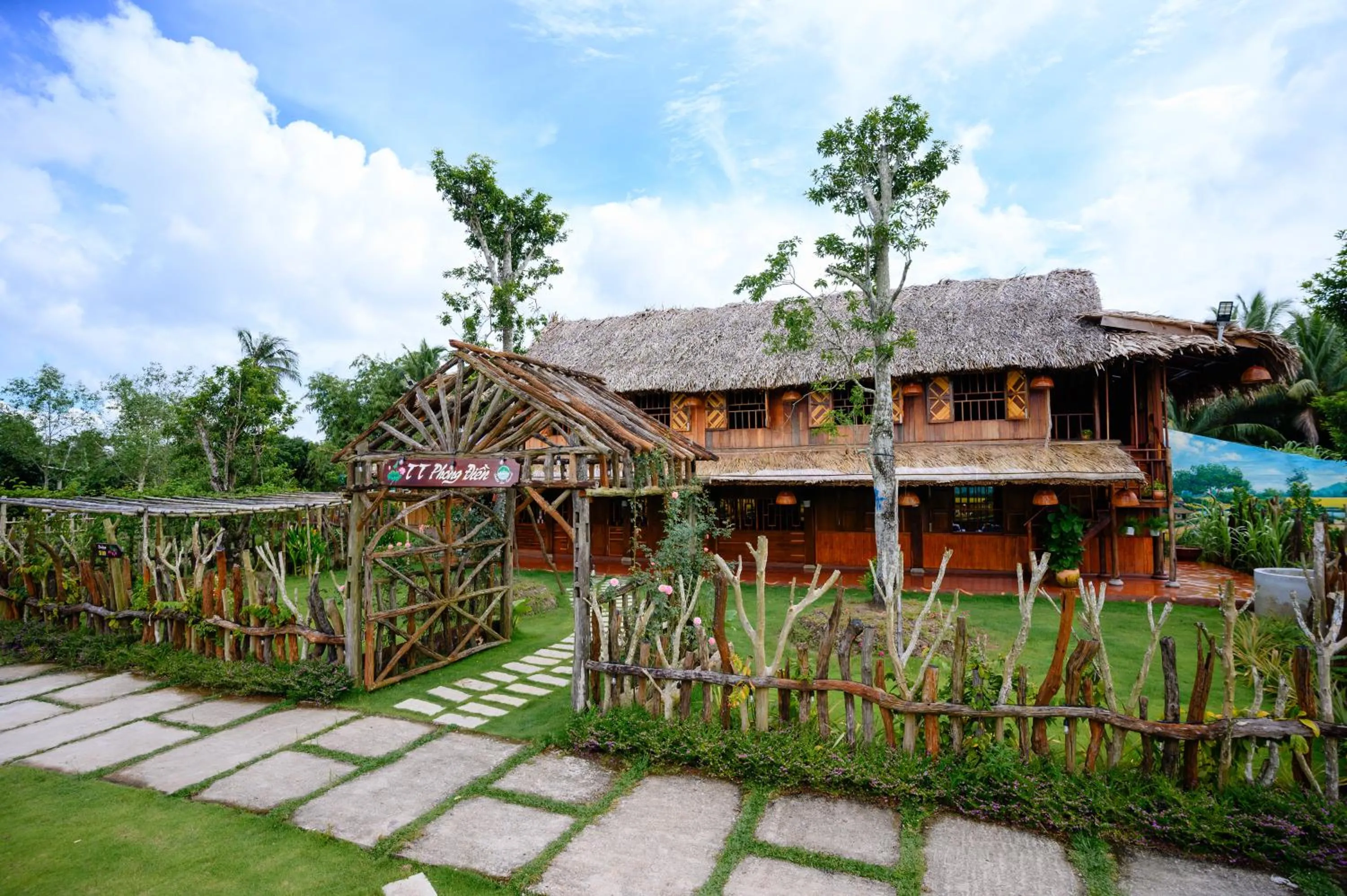 Property building in Cantho Eco Resort