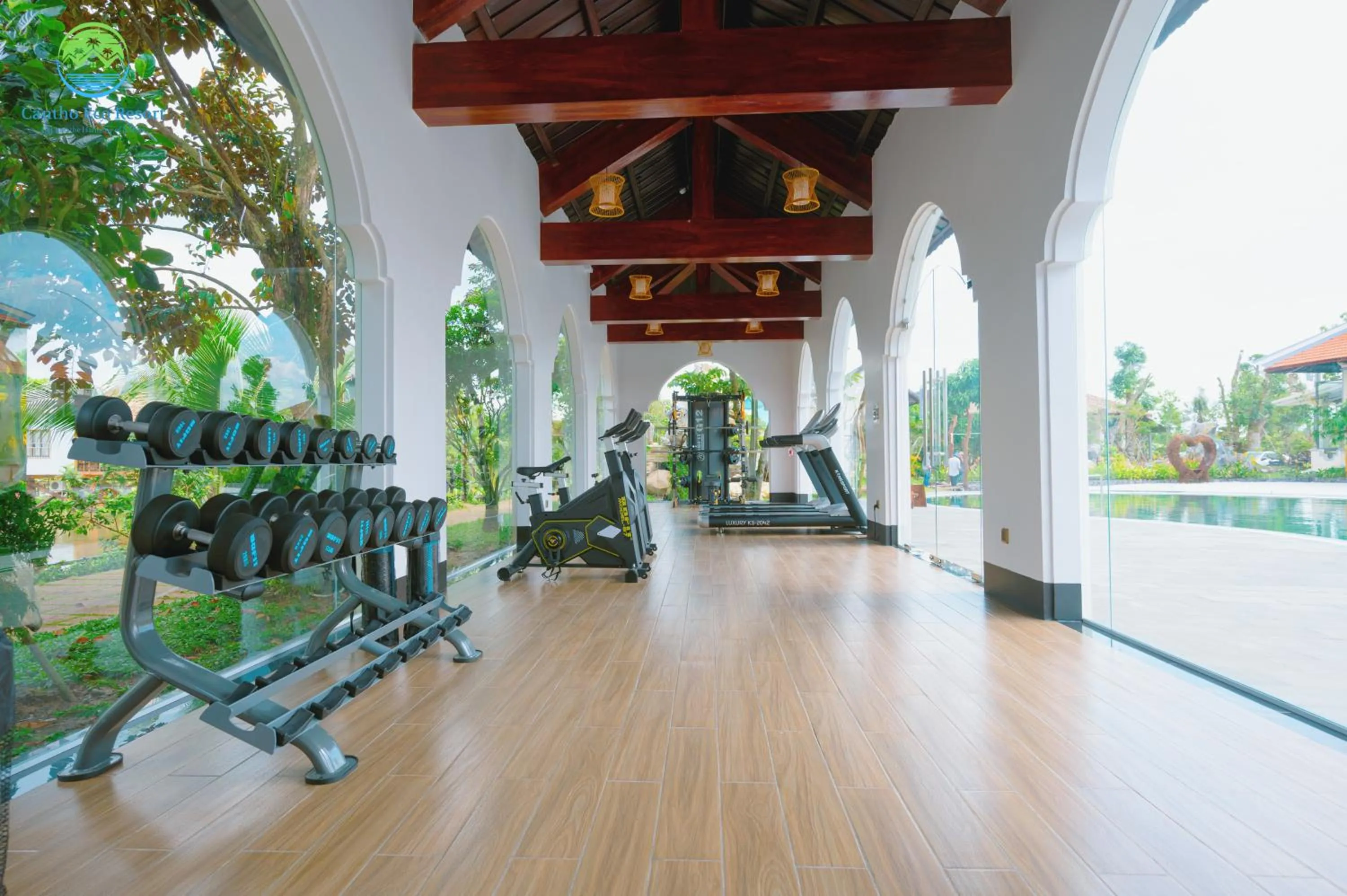 Fitness centre/facilities in Cantho Eco Resort