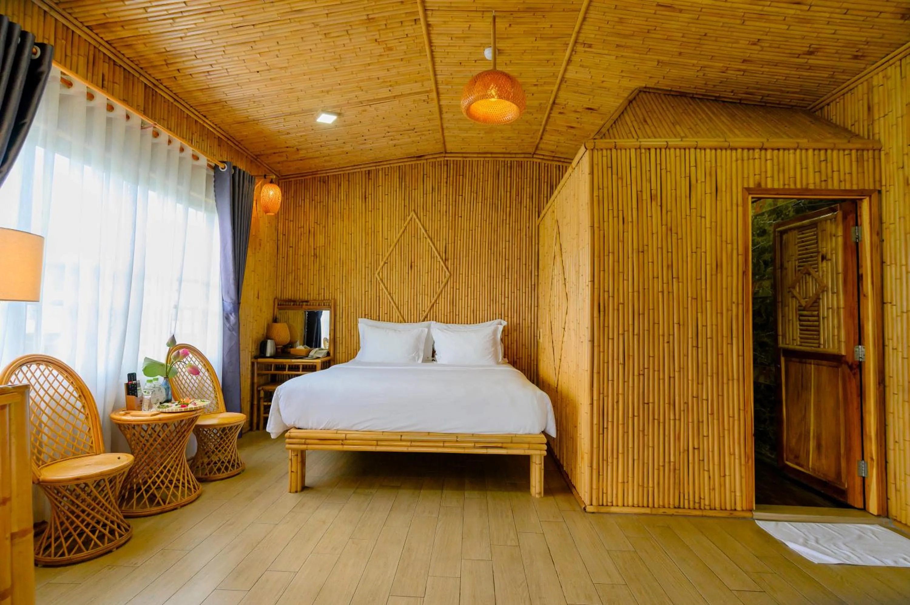 Bedroom, Bed in Cantho Eco Resort