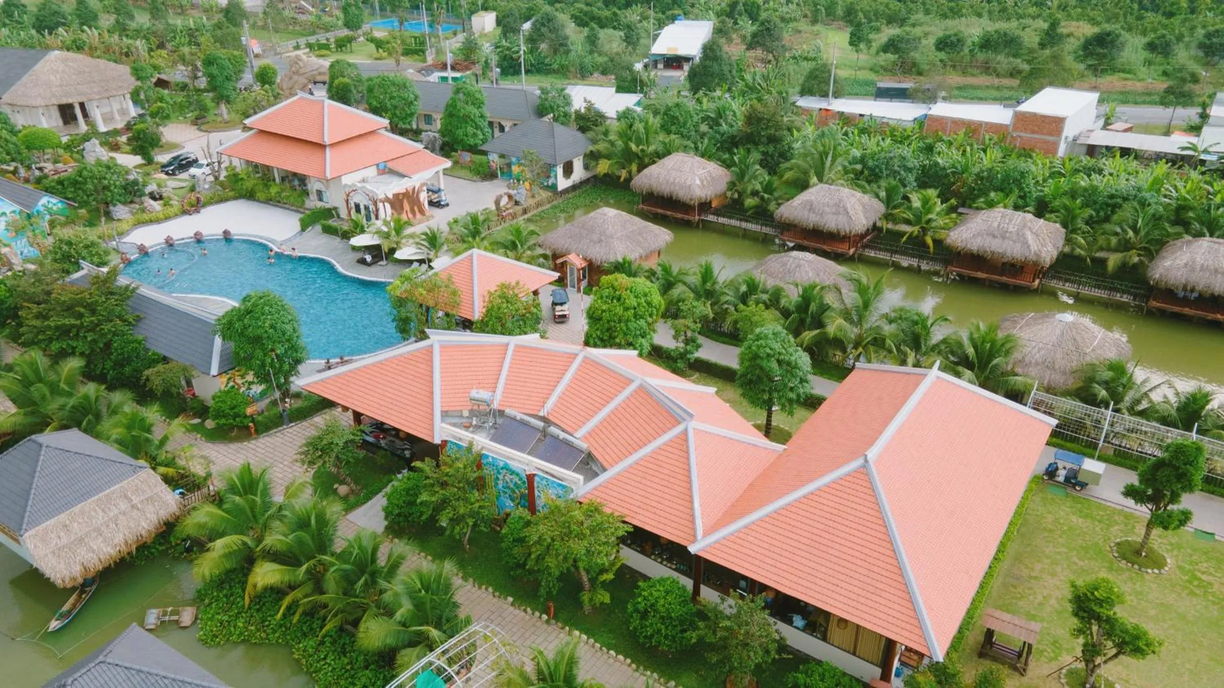 Property building in Cantho Eco Resort
