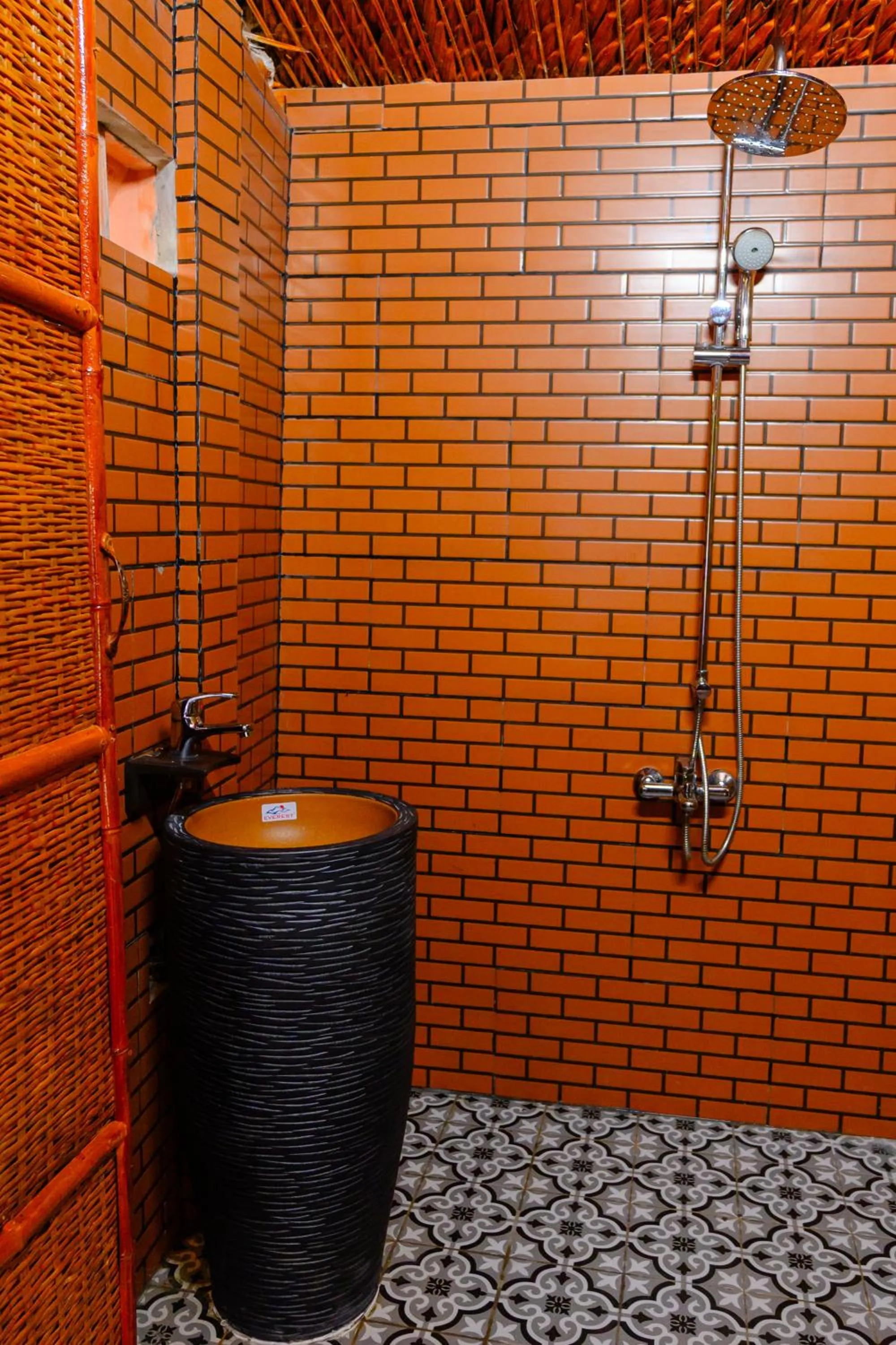 Shower in Cantho Eco Resort