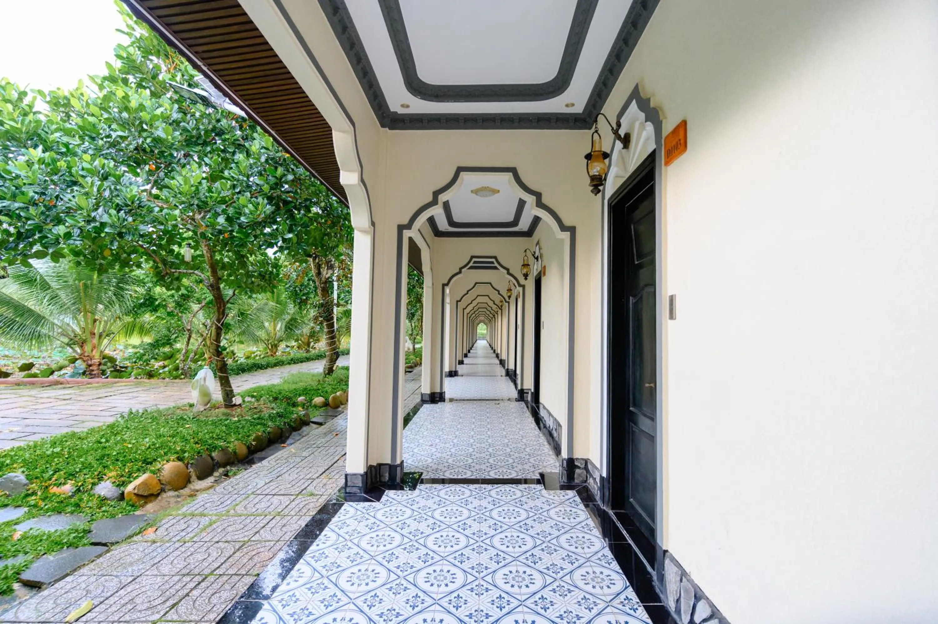 Garden view in Cantho Eco Resort