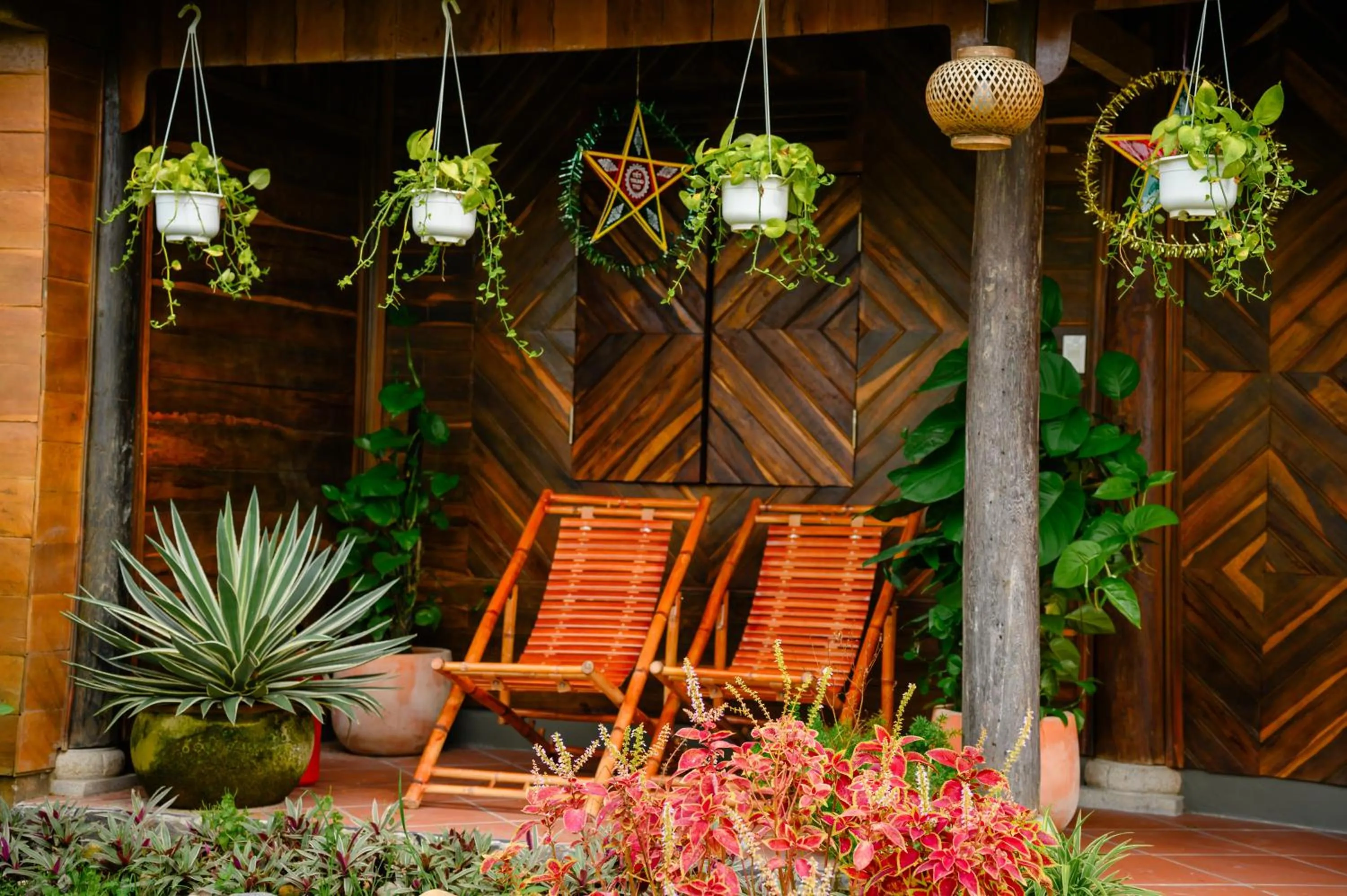 Garden view in Cantho Eco Resort