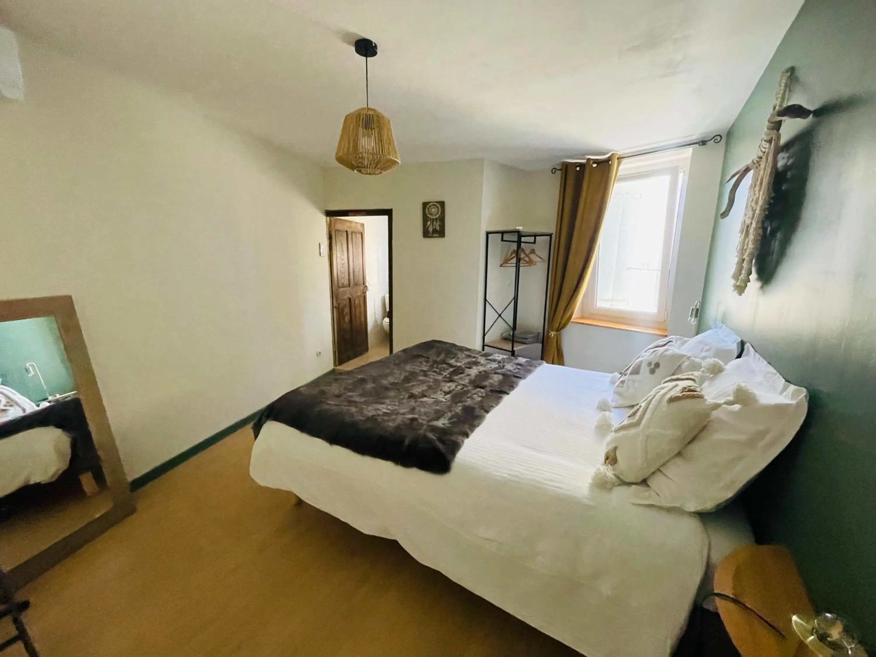 Bed in Maison des Bourgades