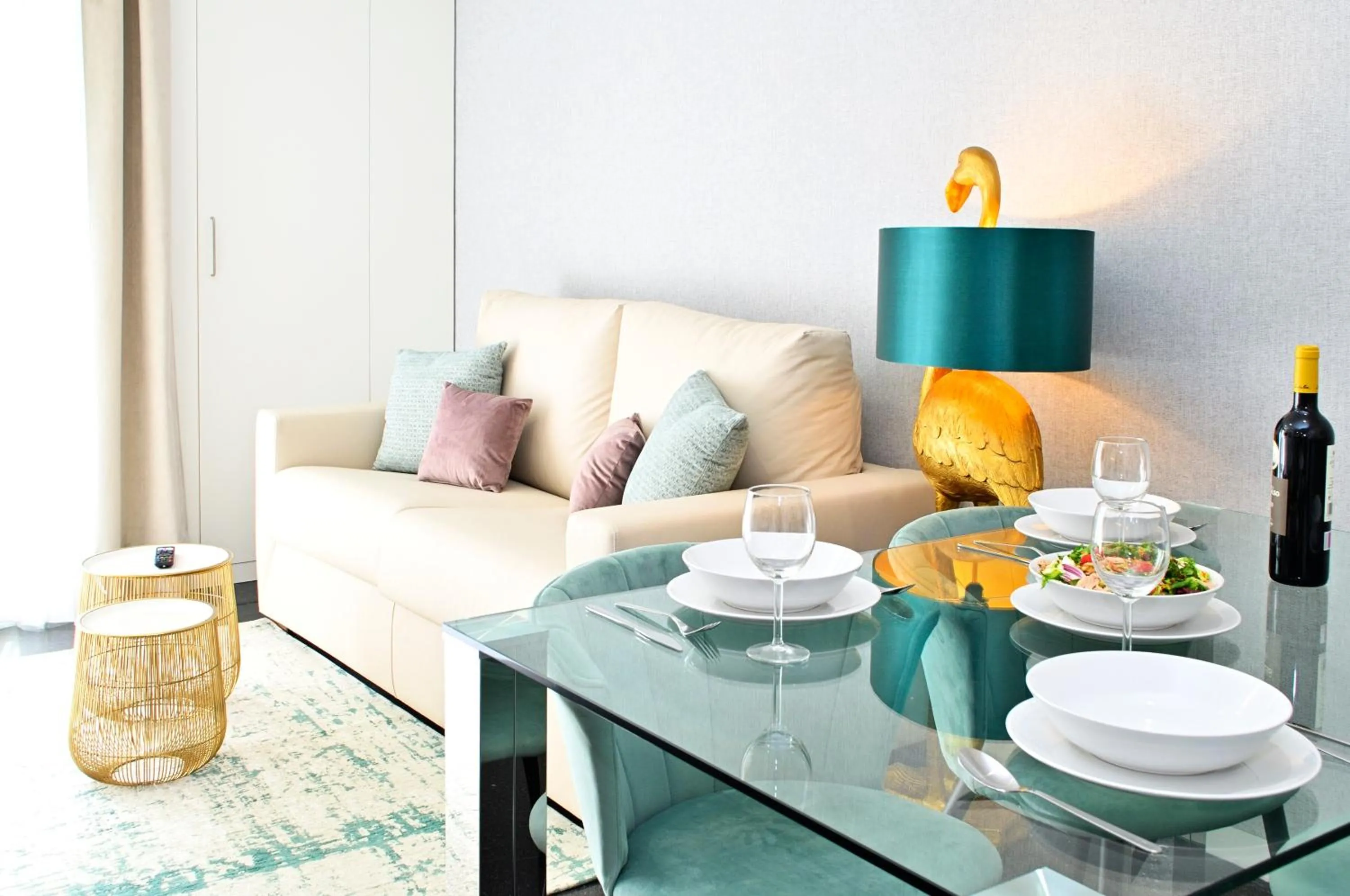 Living room in Holihome Rambla 24
