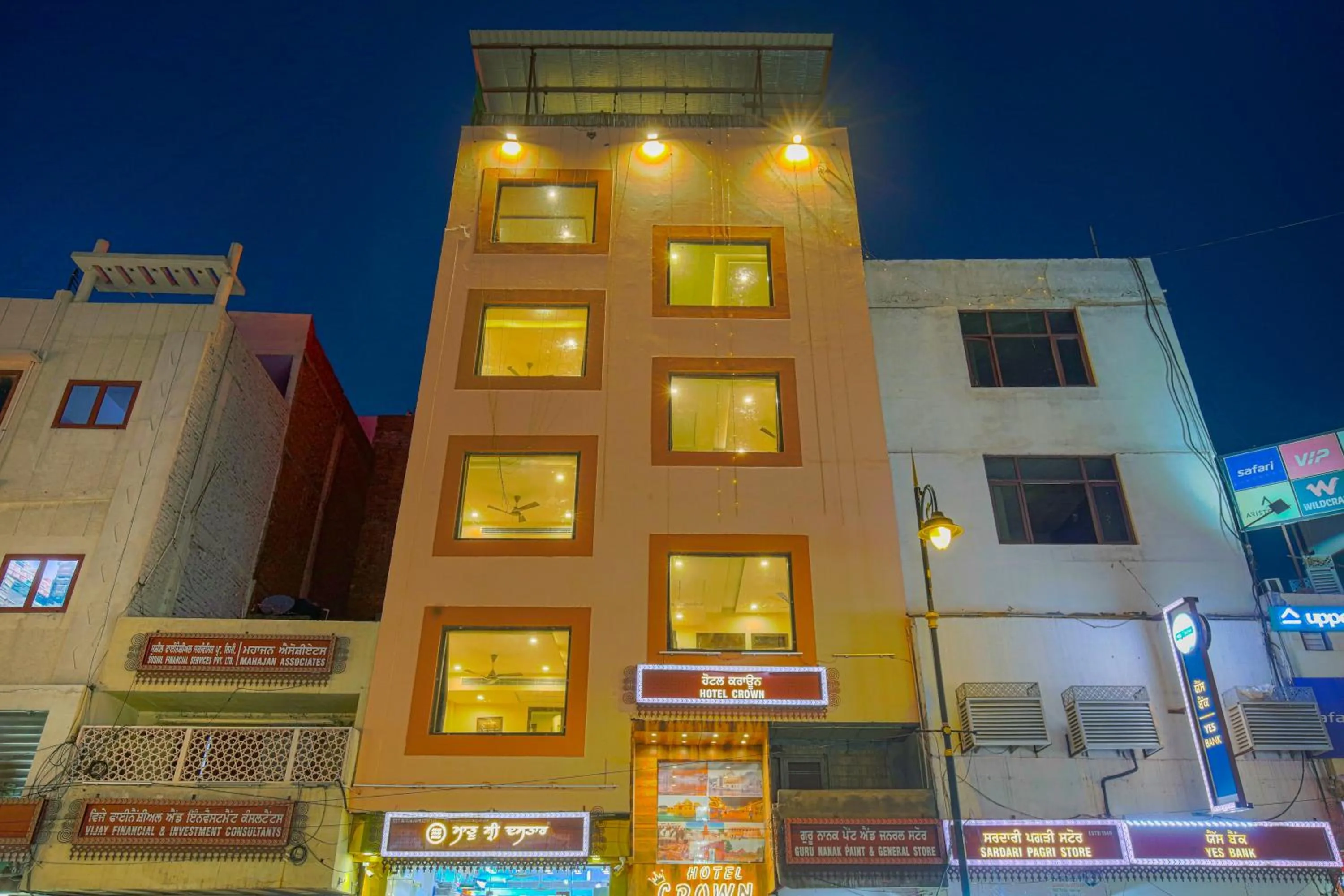 Property building in Hotel Crown, Near Golden temple