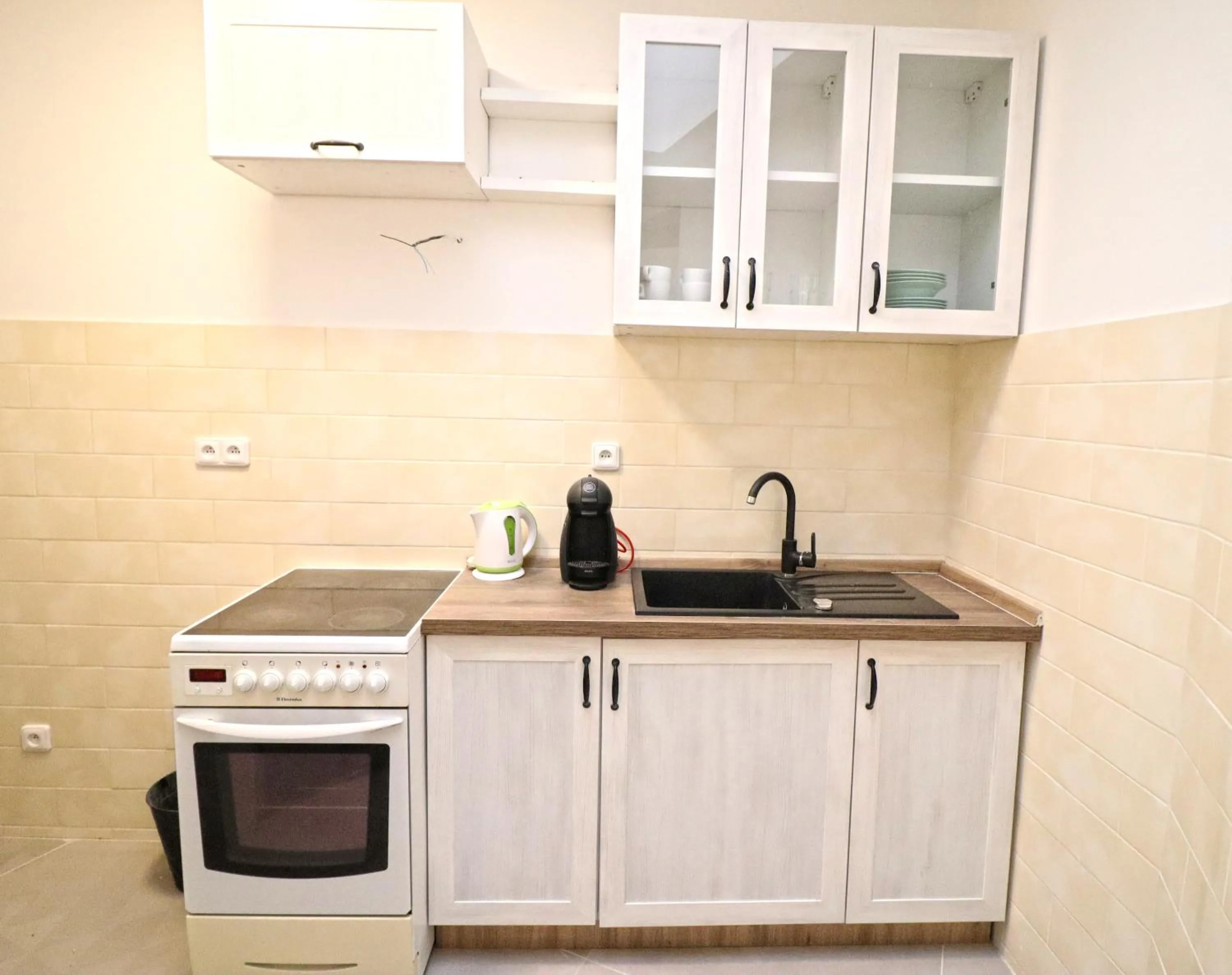 Kitchen or kitchenette in Vincanto Rooms Old Town Prague1