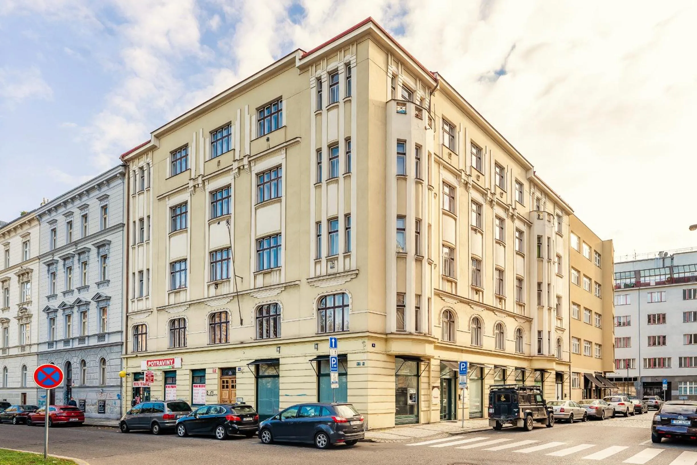Property building in Vincanto Rooms Old Town Prague1