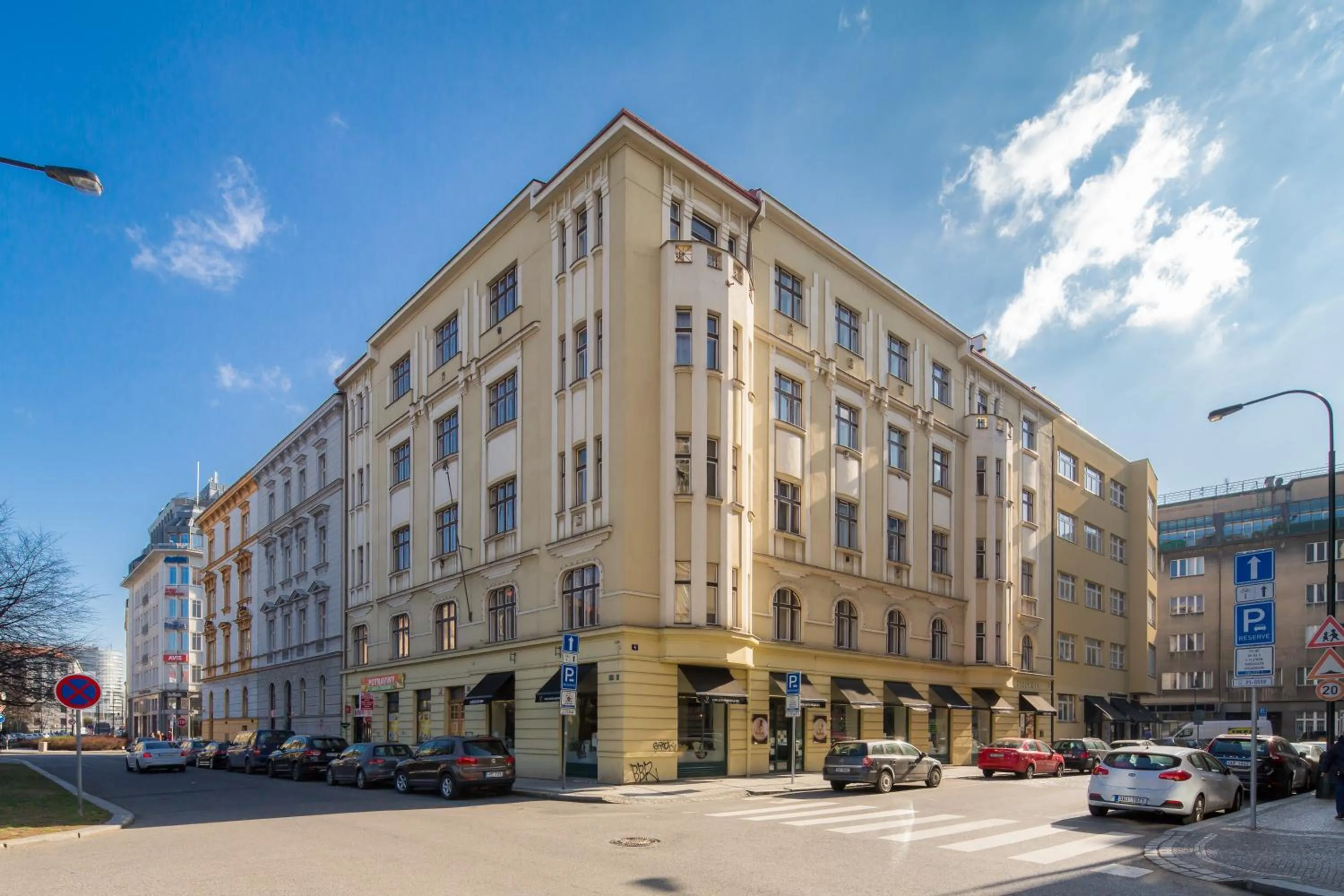 Property building in Vincanto Rooms Old Town Prague1