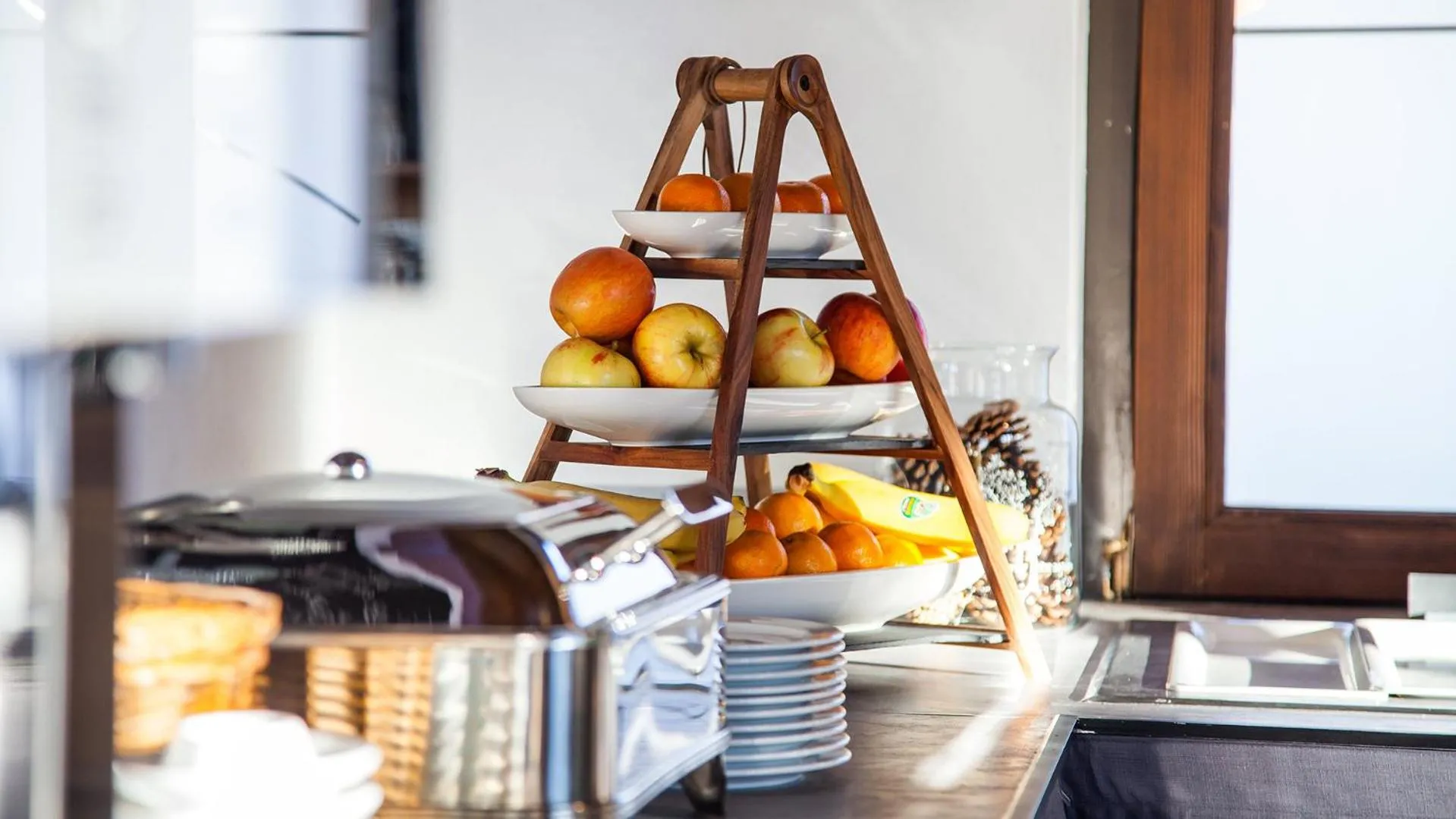 Continental breakfast in Boutique Hotel Olympia B&B