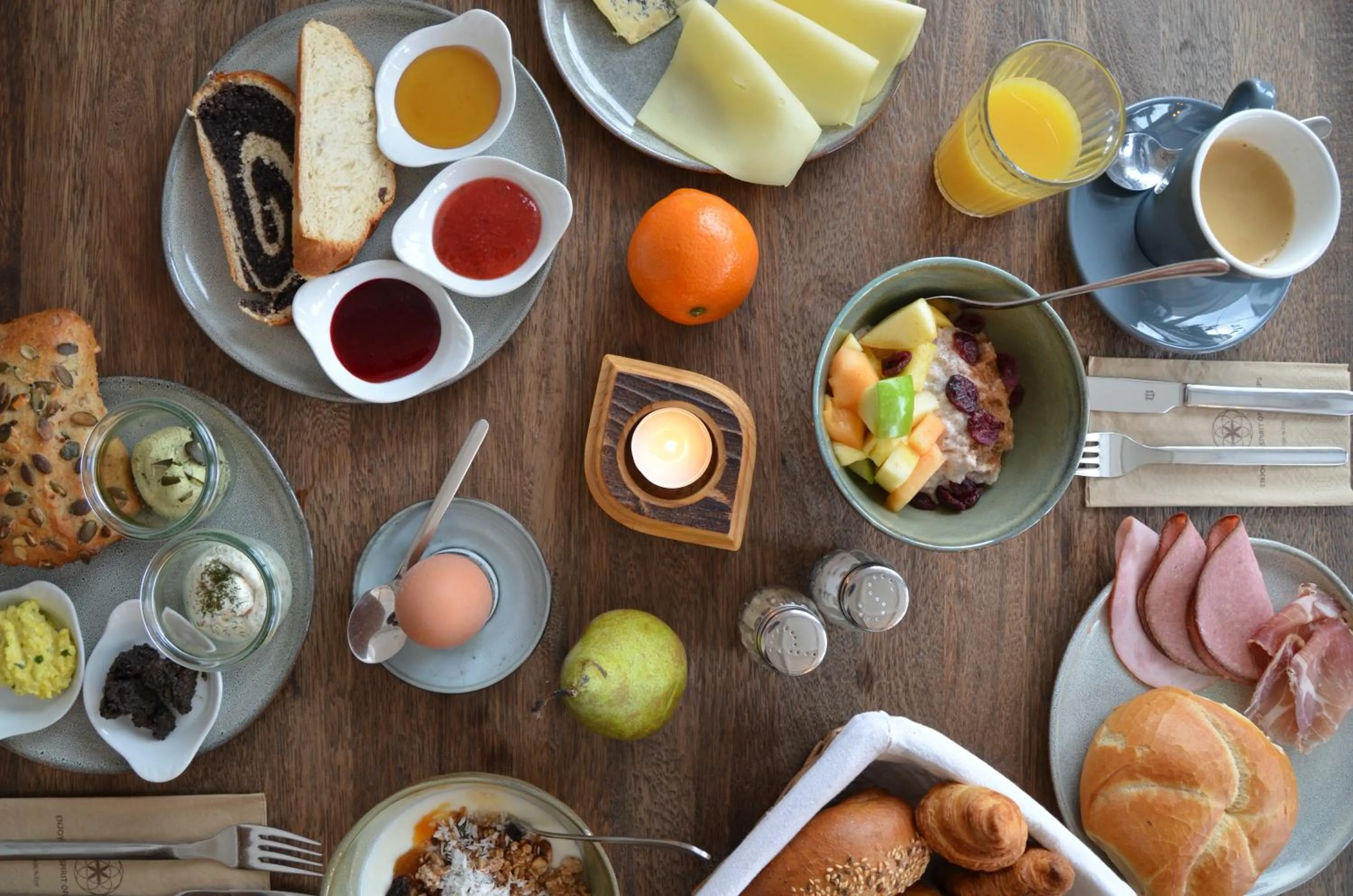 Breakfast in Boutique Hotel Olympia B&B