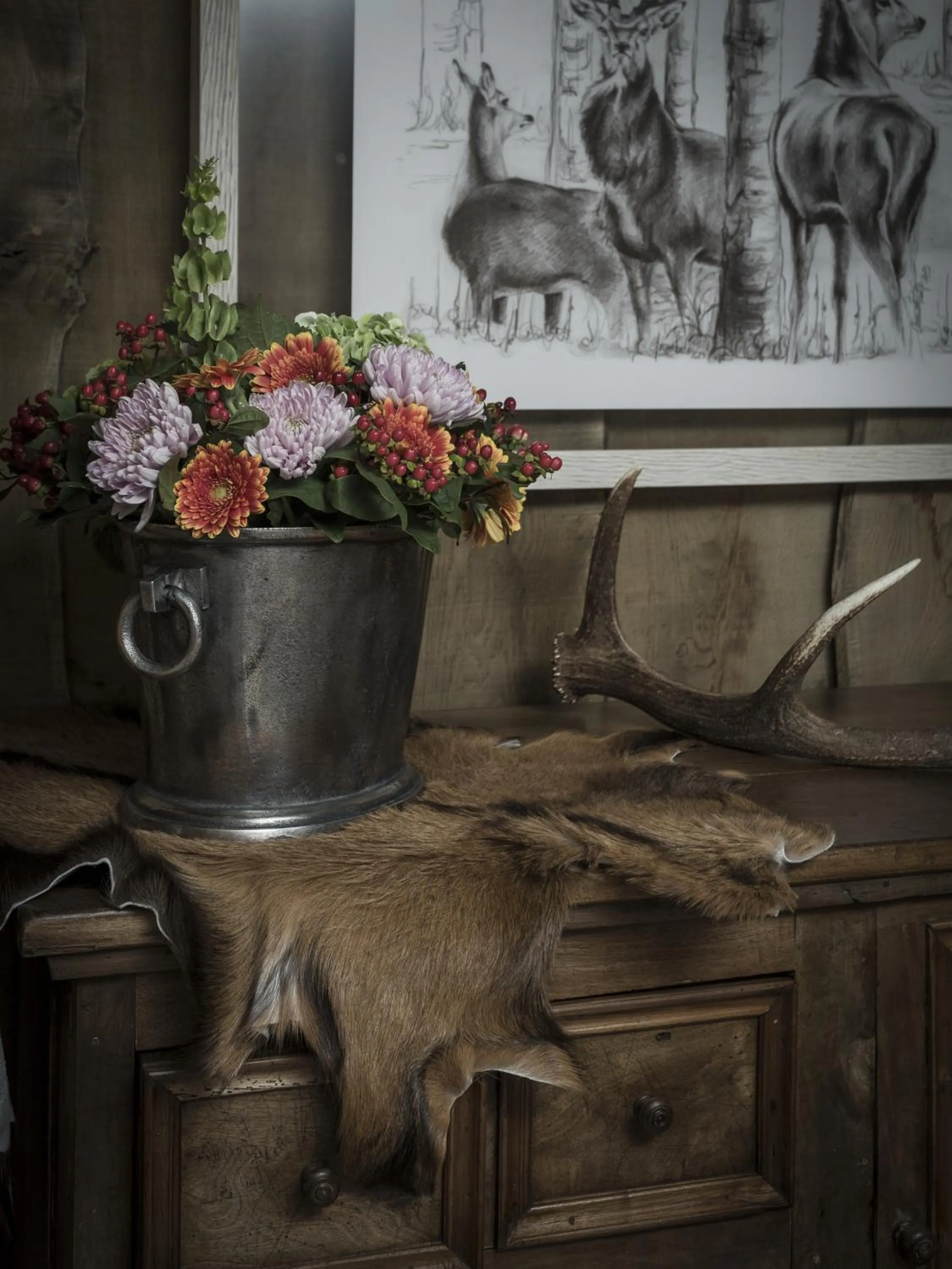 Decorative detail in Hotel Cervo