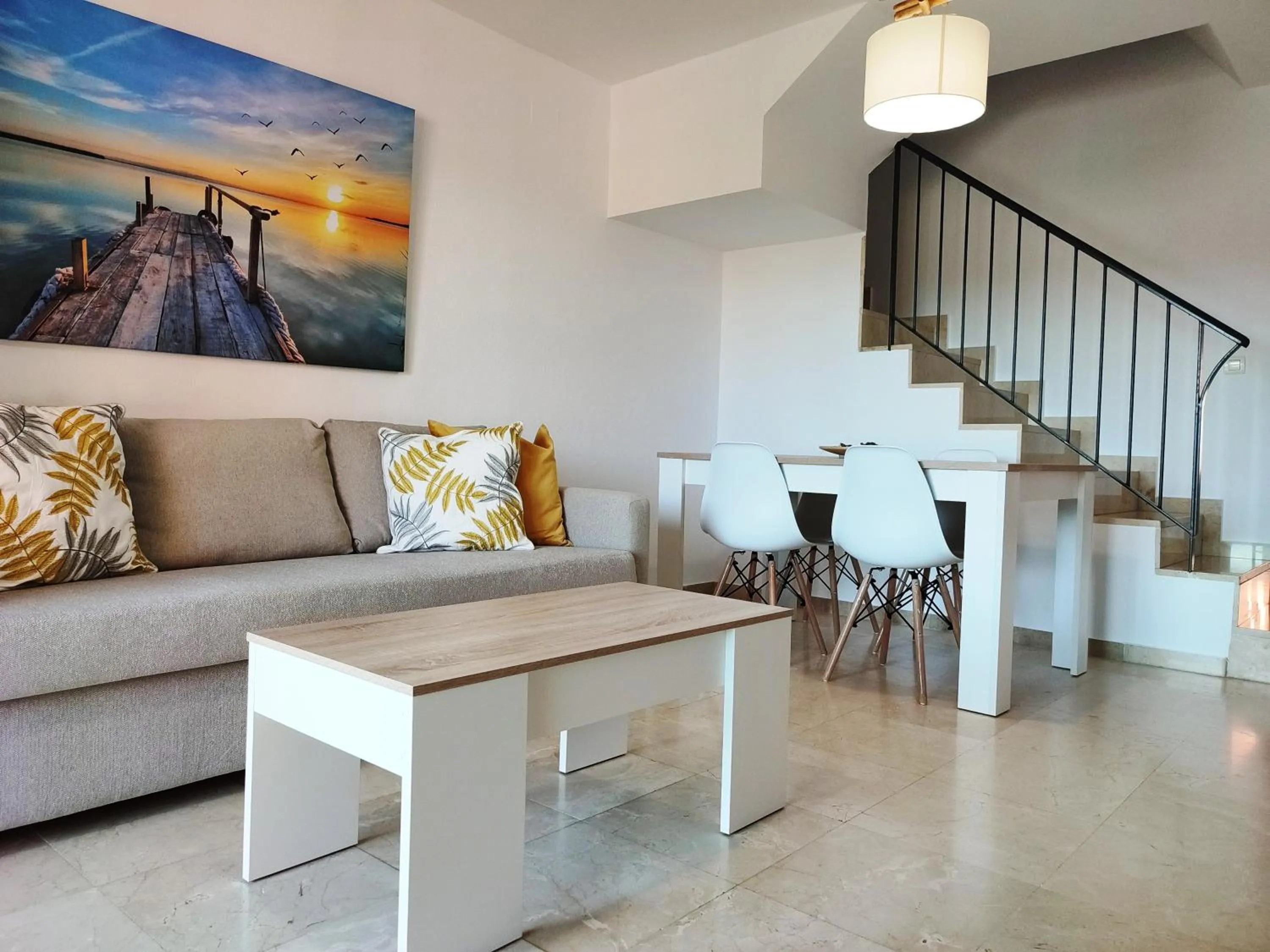 Living room in ALDEA DEL COTO
