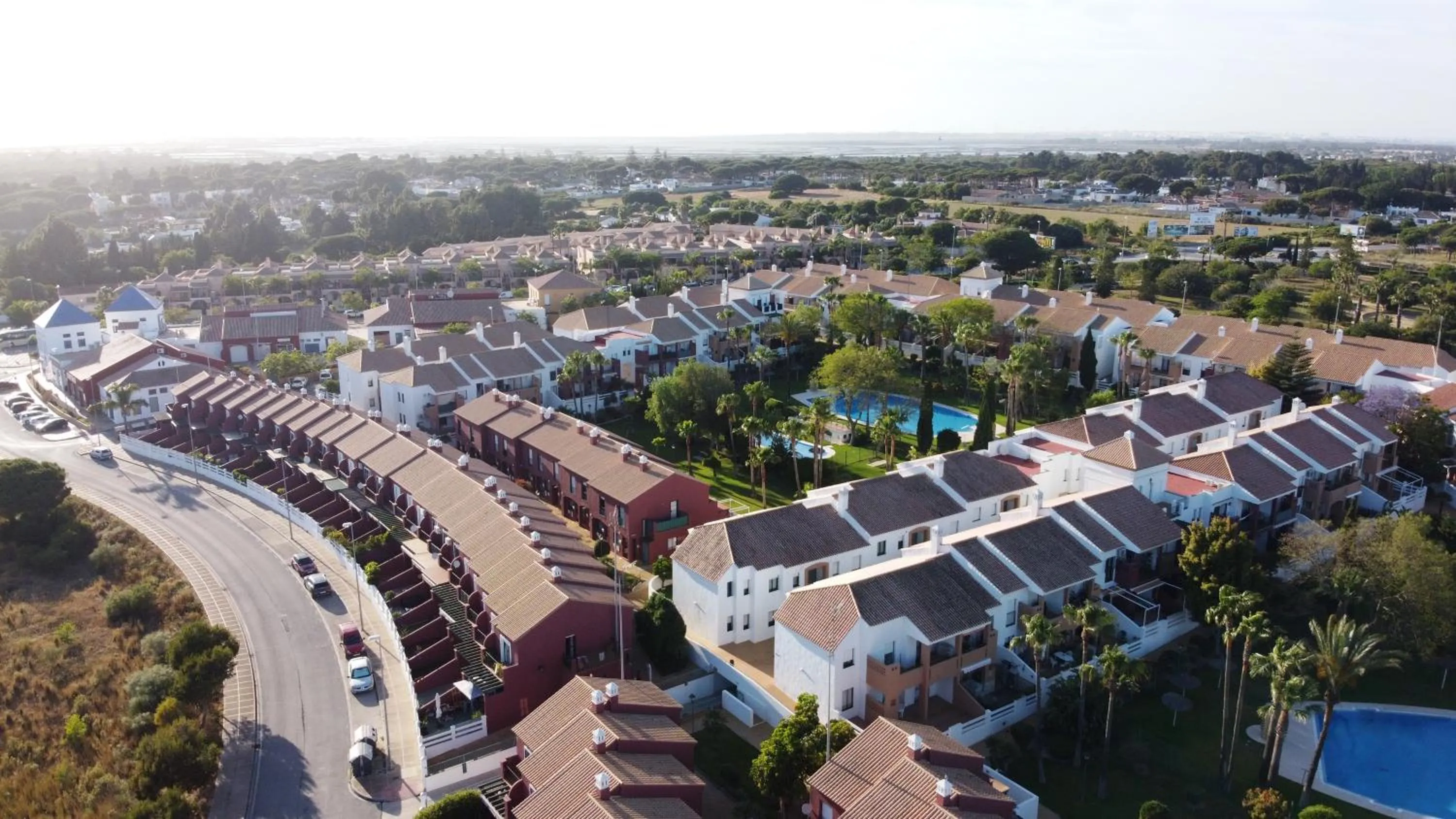 Bird's eye view in ALDEA DEL COTO