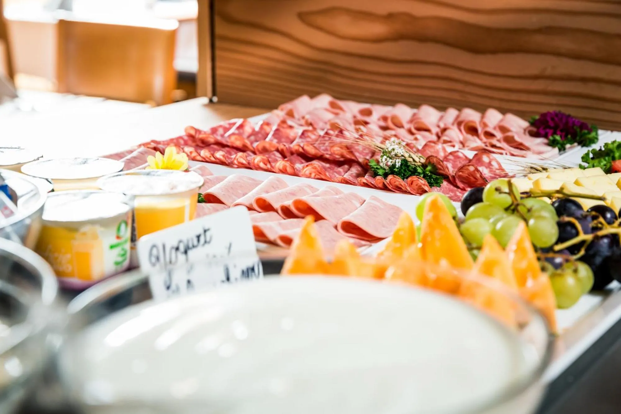 Food close-up in Raselli Sport Hotel