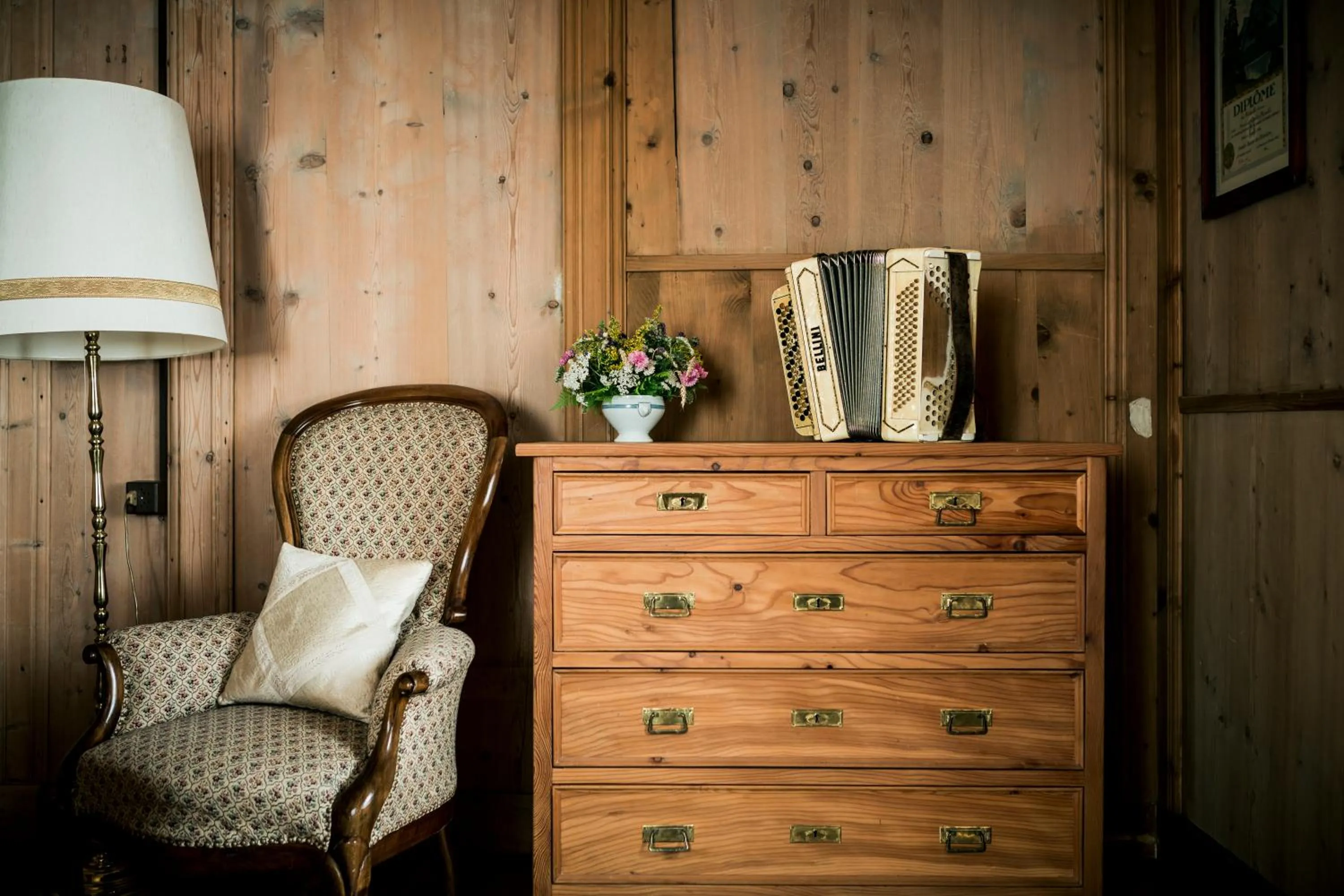 Decorative detail in Raselli Sport Hotel