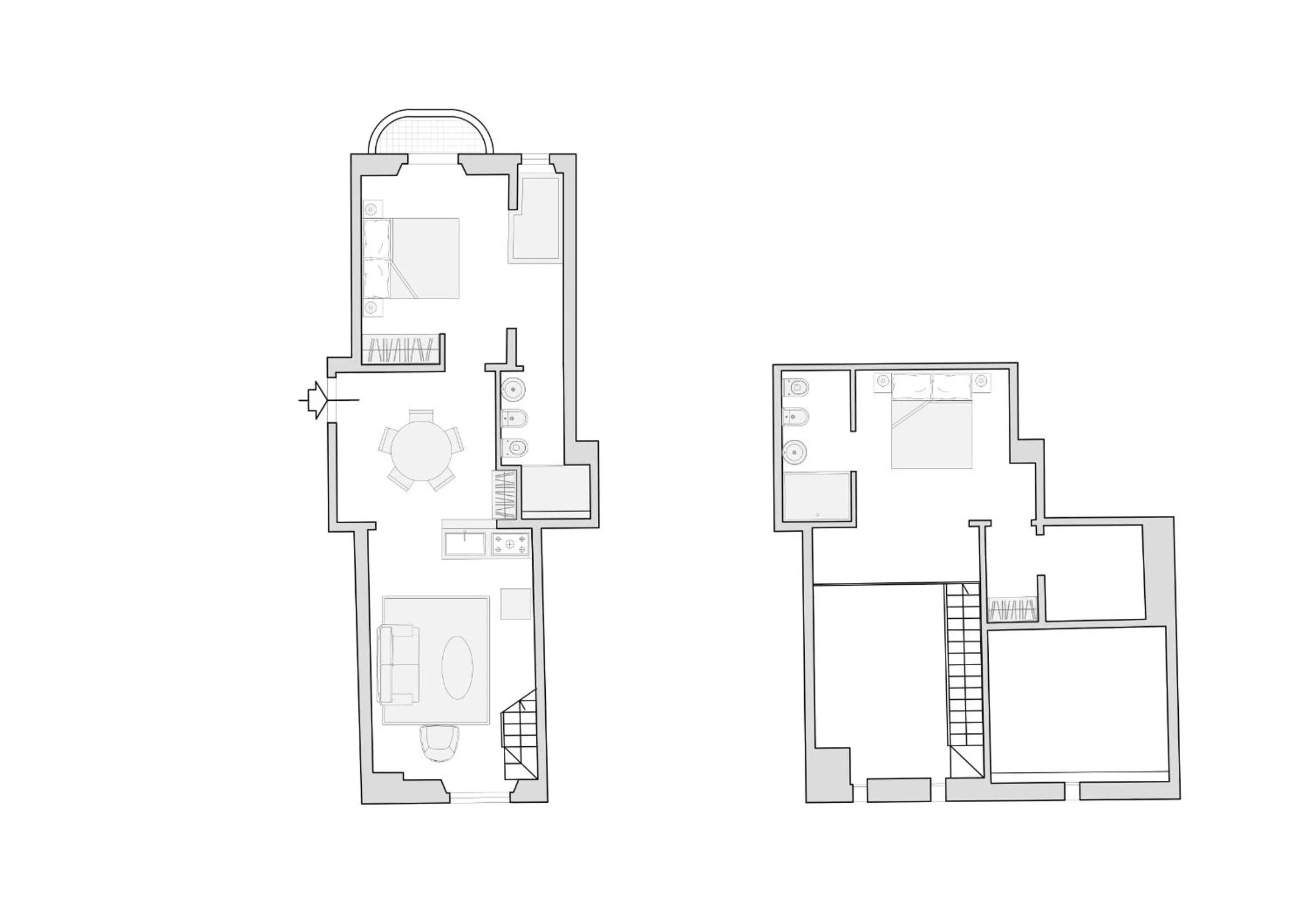 Floor plan in Cavour Deluxe by Mmega