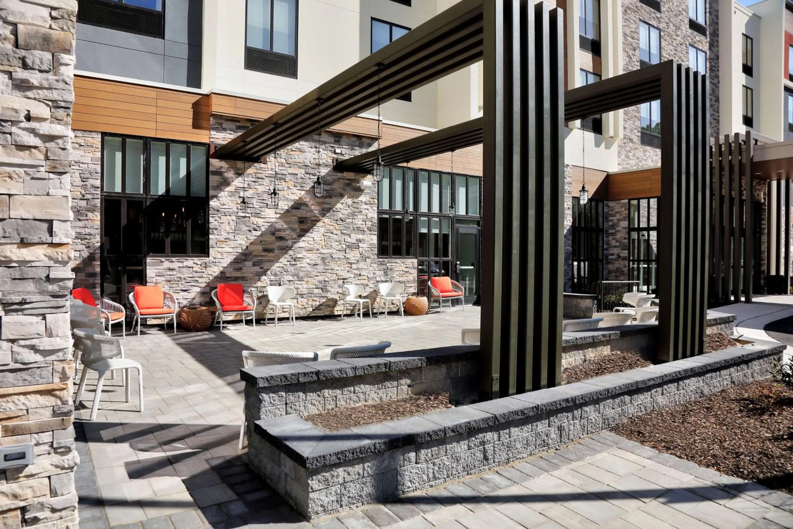 Patio in Hilton Garden Inn Bel Air, Md