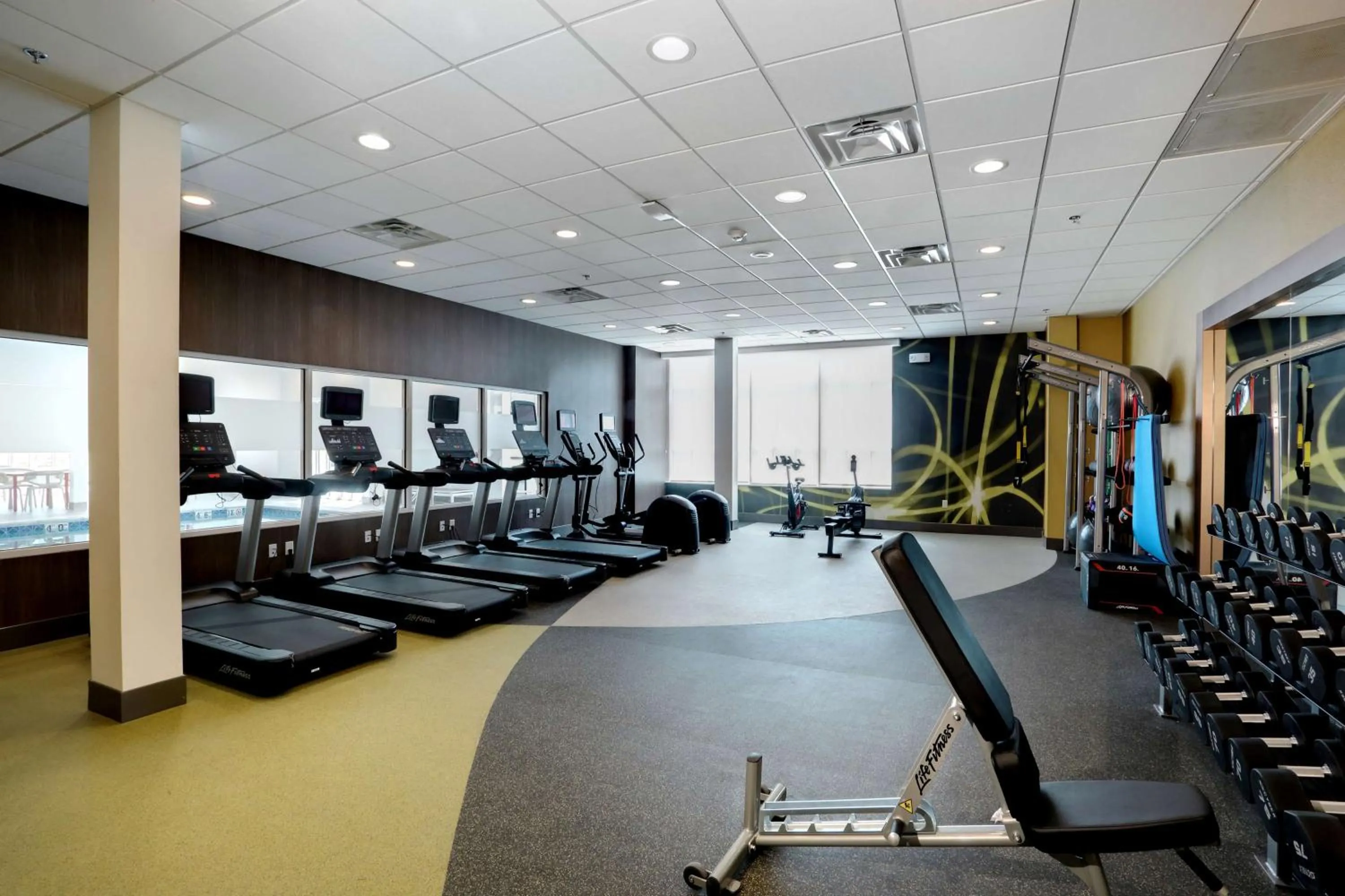 Fitness centre/facilities in Hilton Garden Inn Bel Air, Md