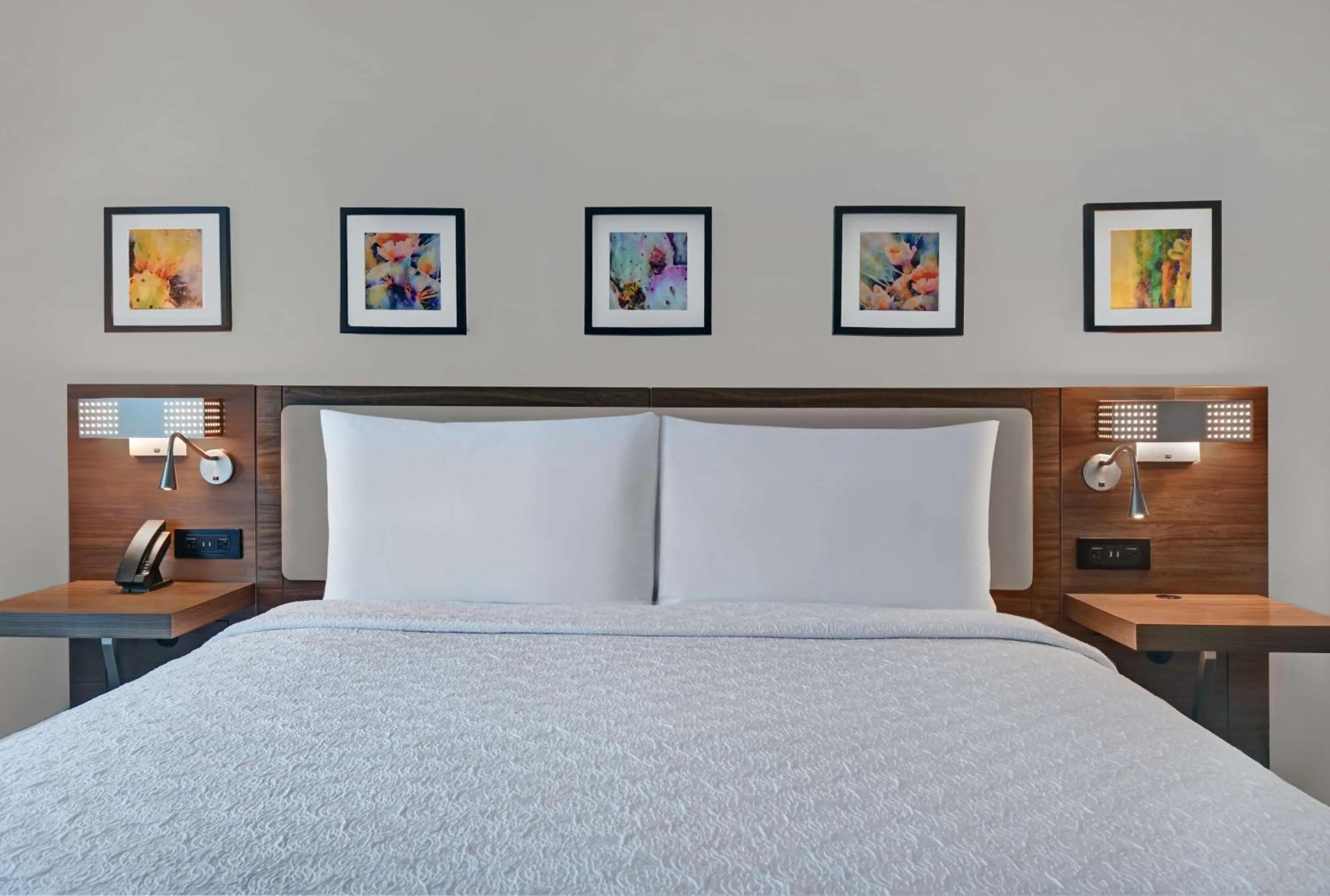 Bed in Hilton Garden Inn Houston Medical Center, TX