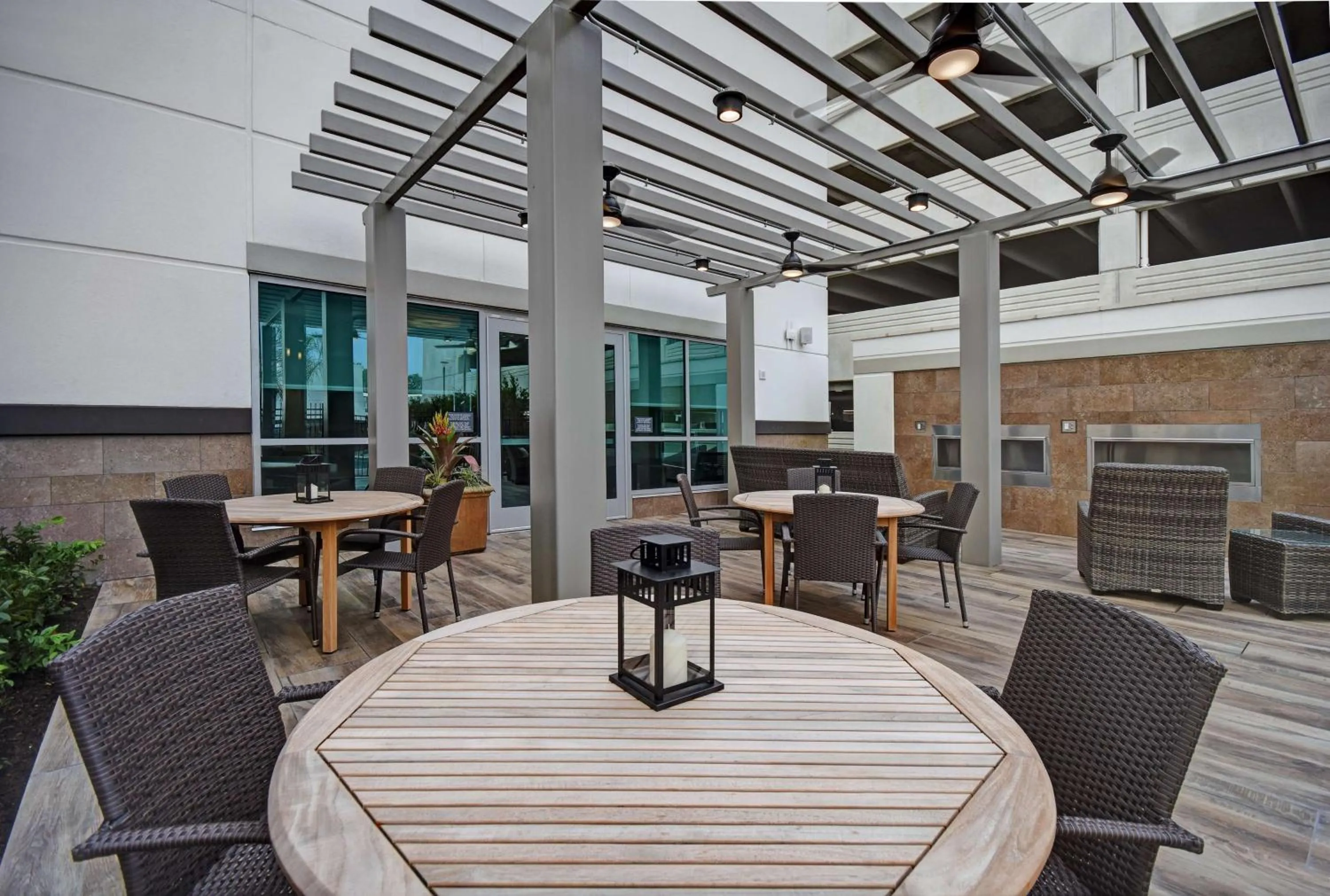 Patio in Hilton Garden Inn Houston Medical Center, TX
