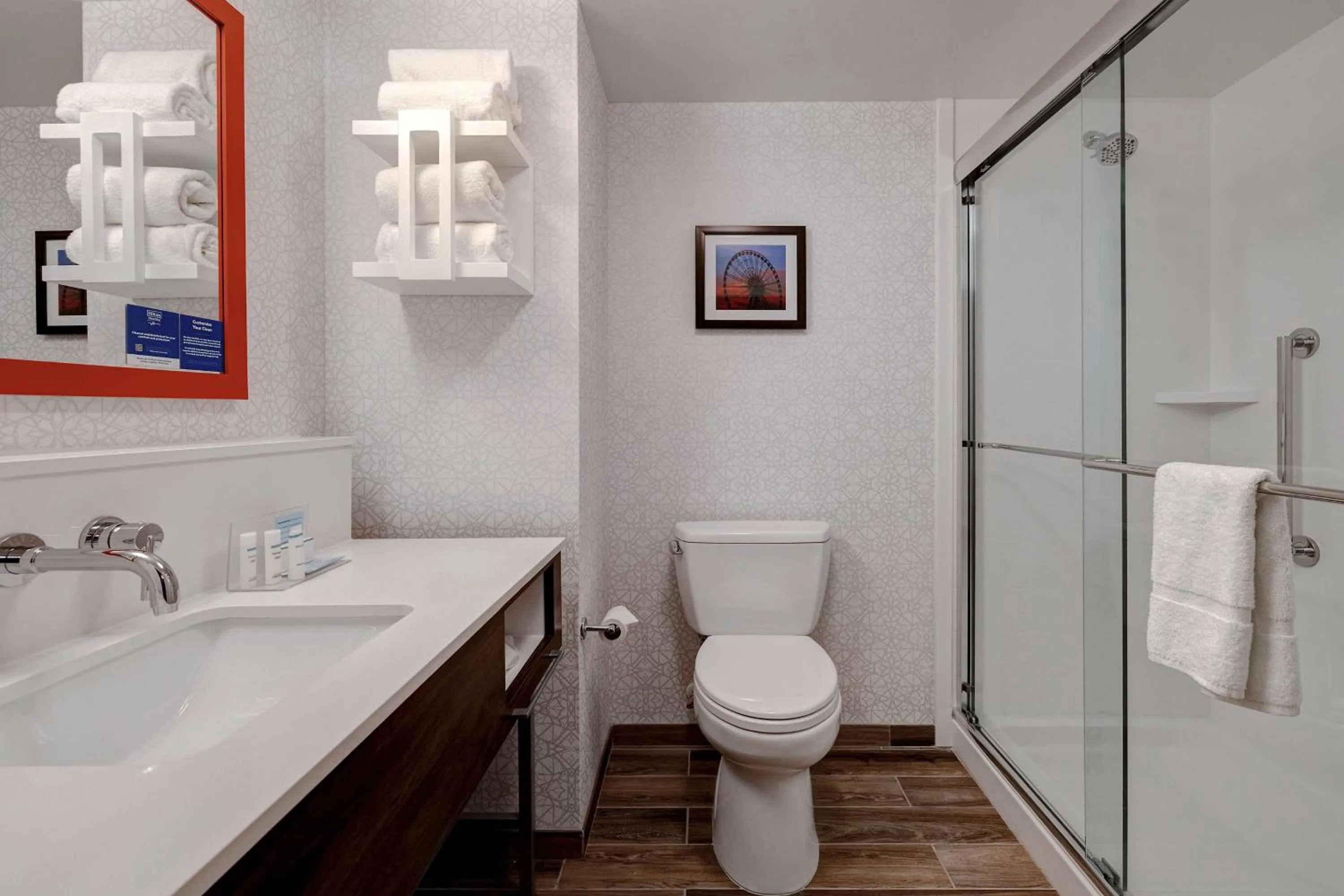 Bathroom in Hampton Inn Crown Point, In