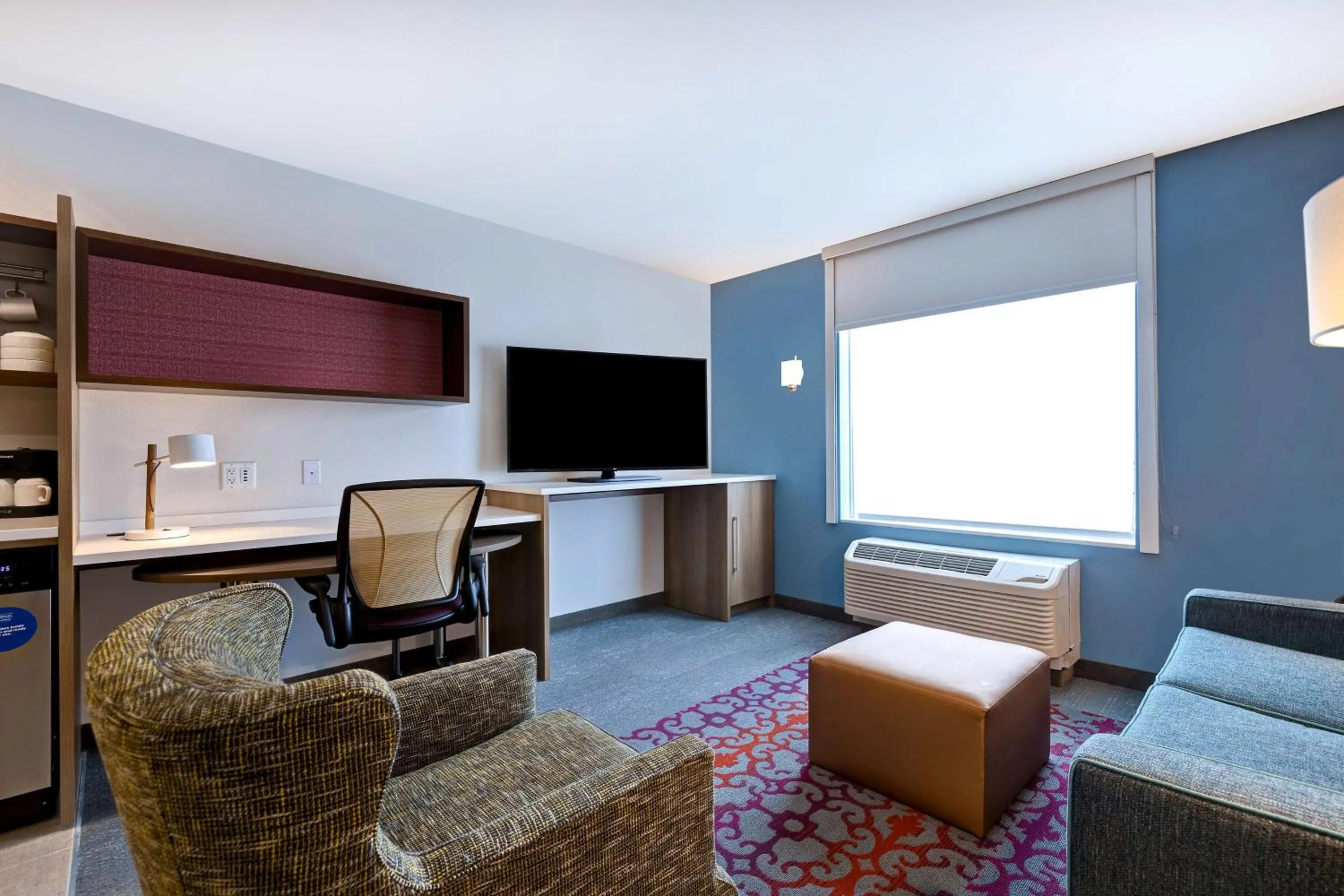Living room in Home2 Suites By Hilton Lincolnshire Chicago