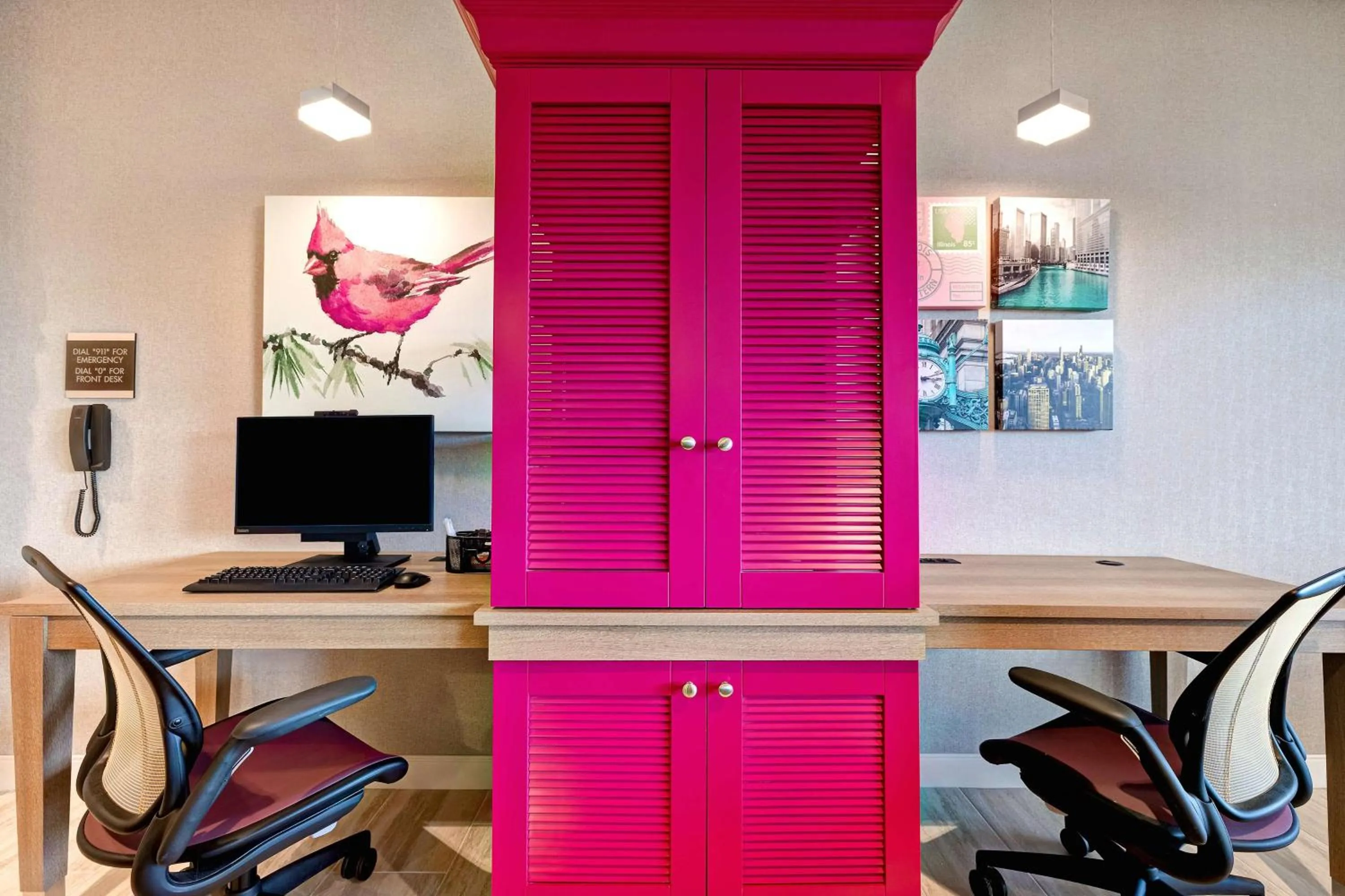 Lobby or reception in Home2 Suites By Hilton Lincolnshire Chicago