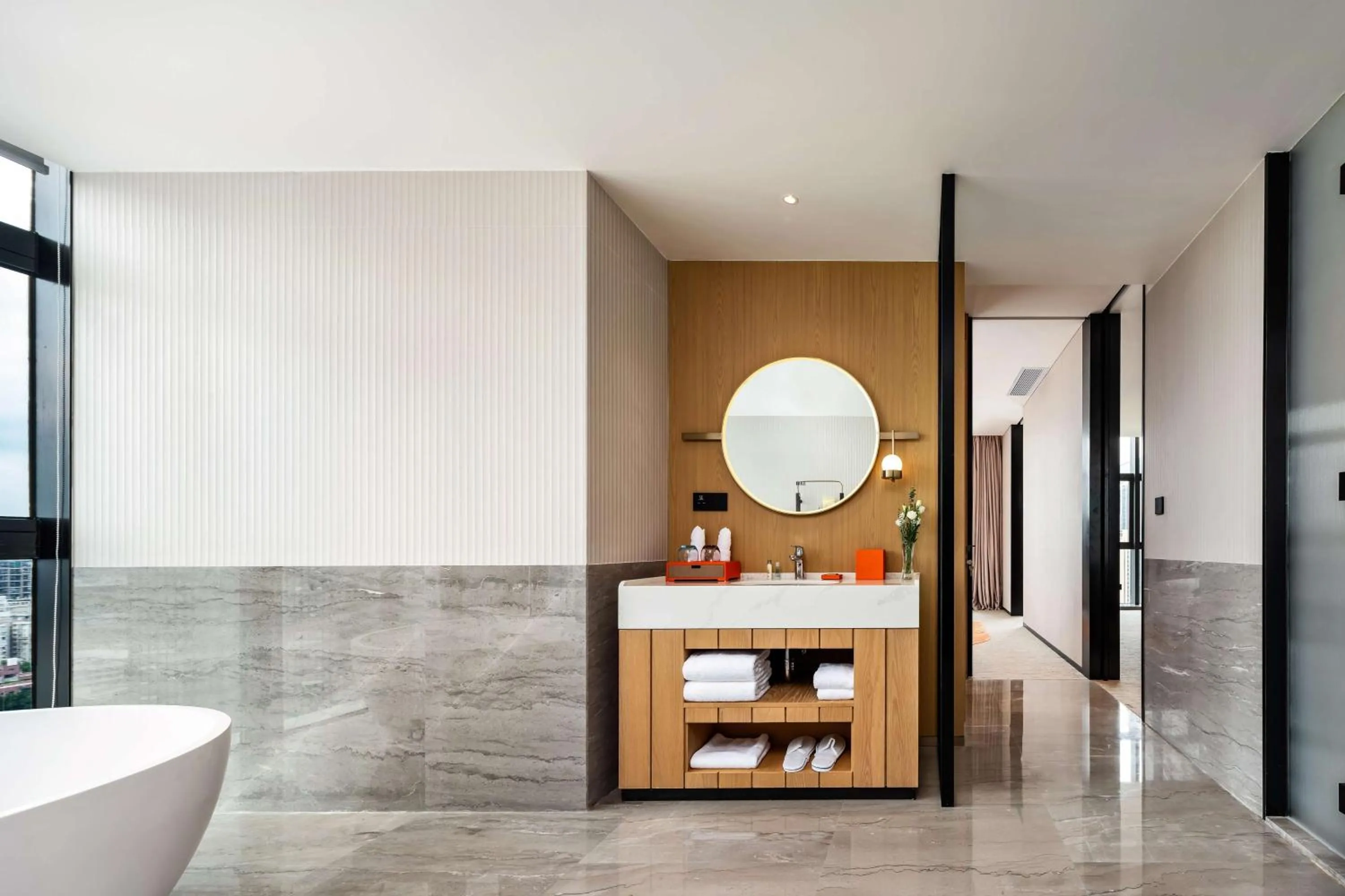 Bathroom in The Mercury Garden Shenzhen Nanshan, A Tribute Portfolio Hotel