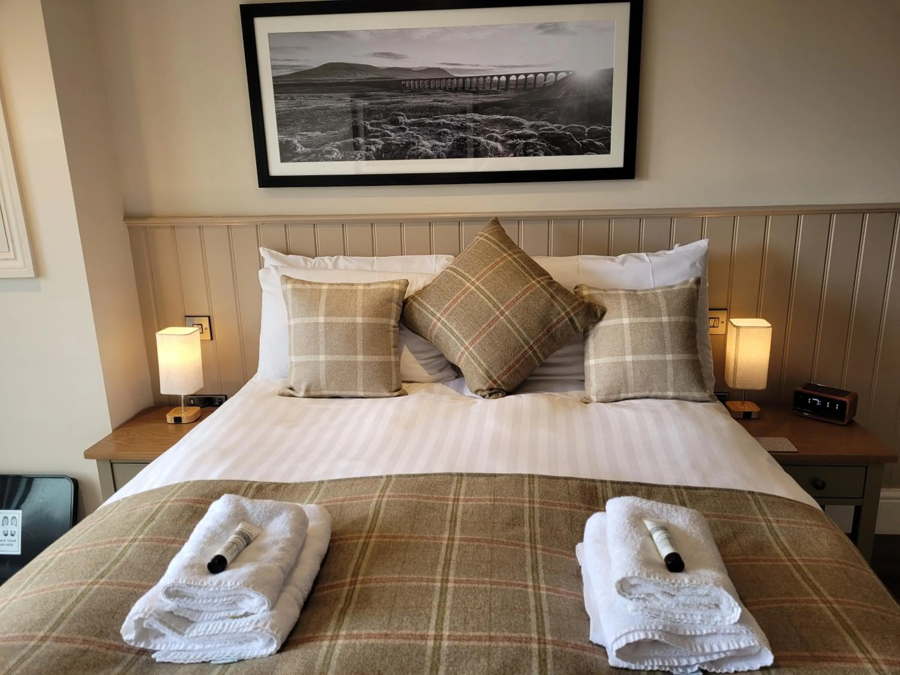 Bed in Harts Head Hotel