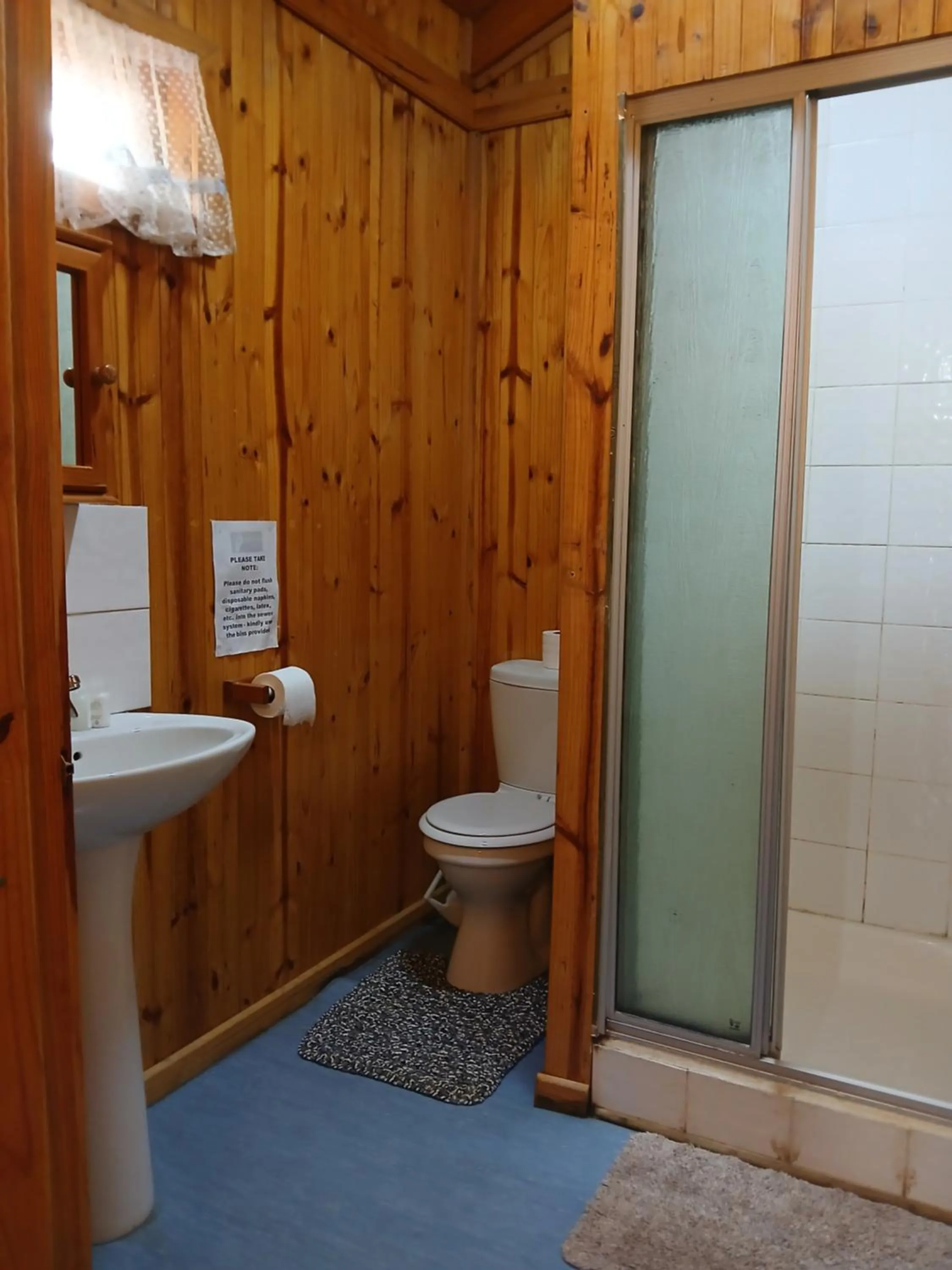 Shower in Eland Valley Resort