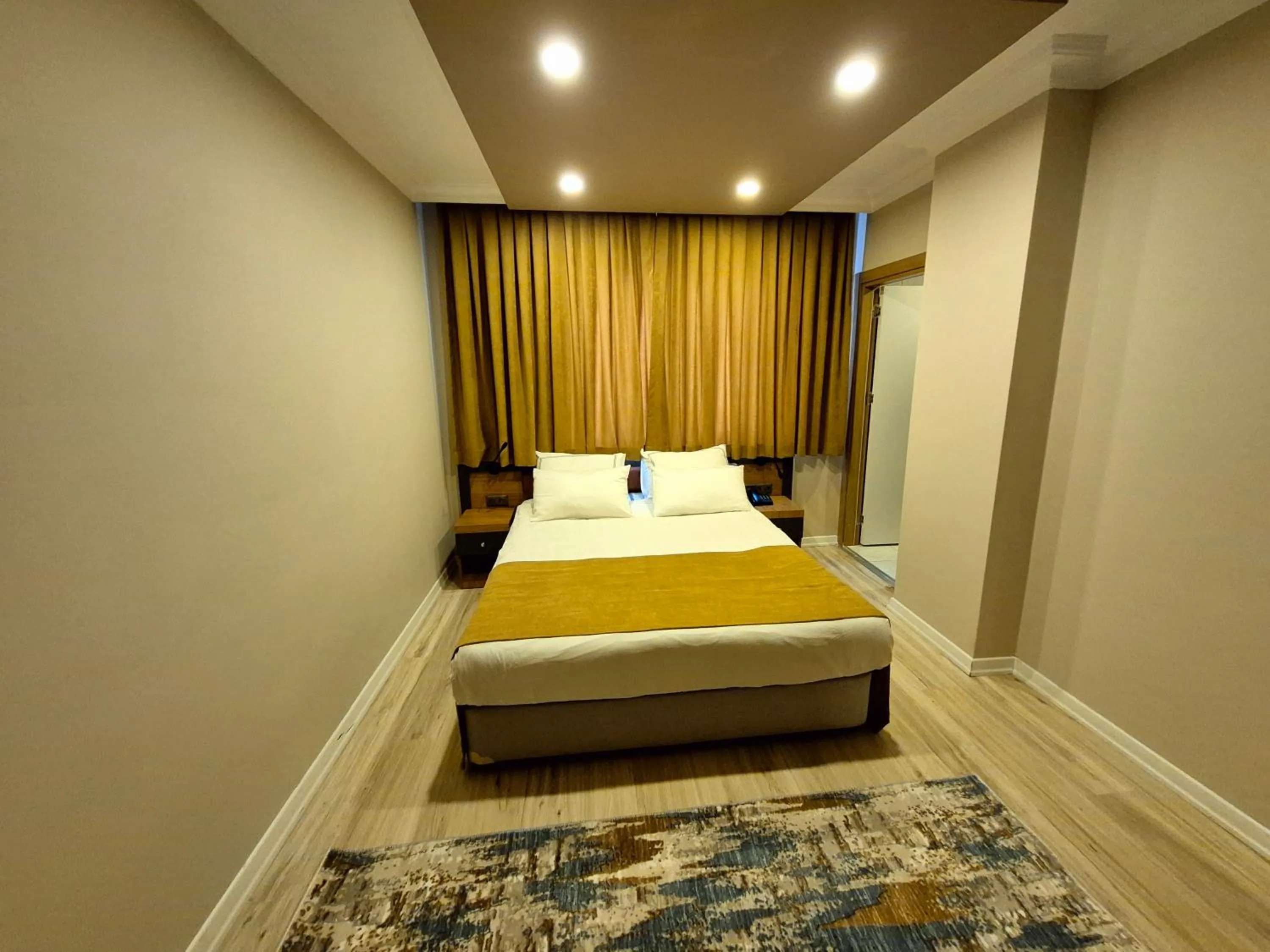 Bed in Toprak Apart Otel