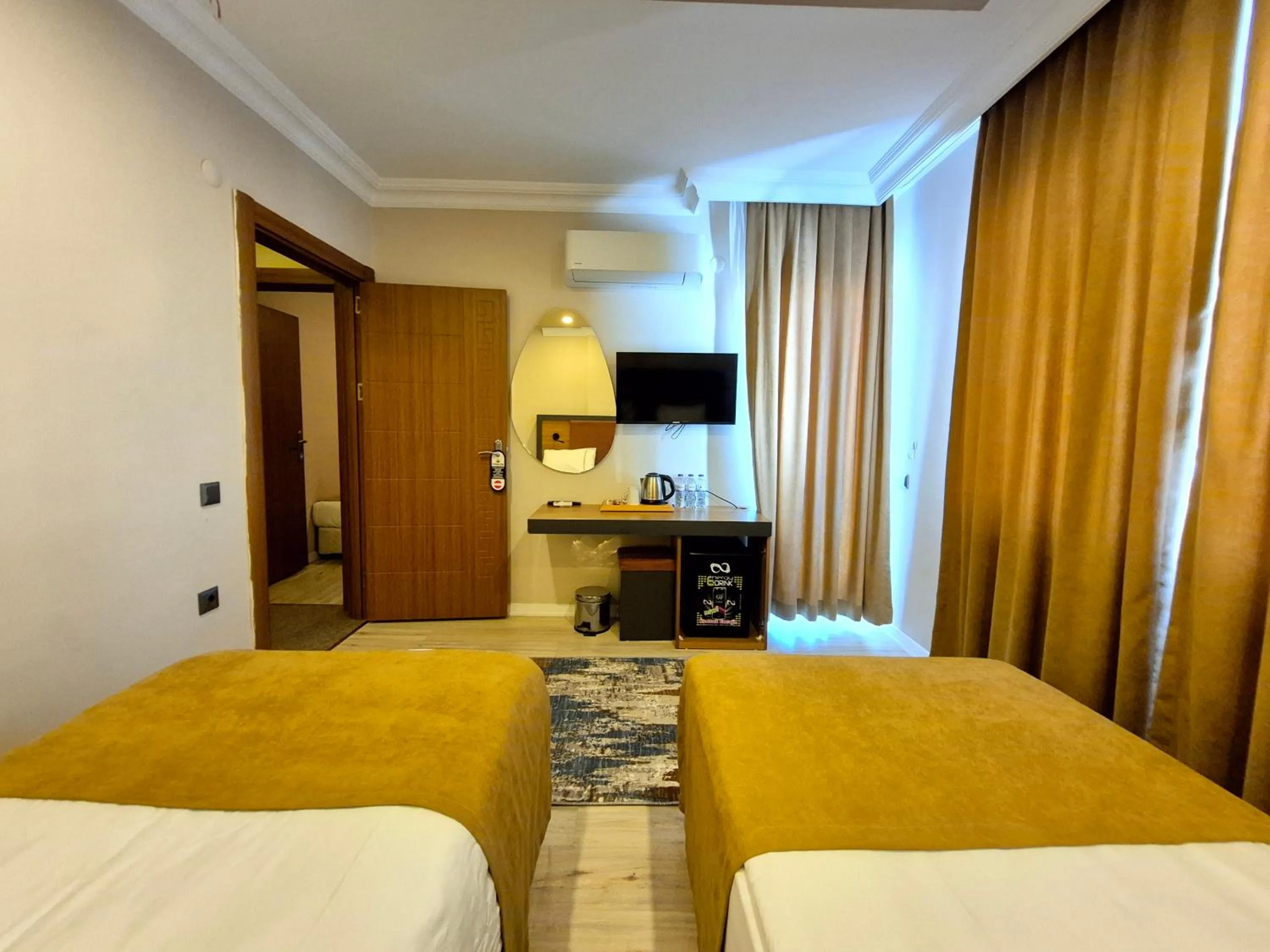 Bedroom, Bed in Toprak Apart Otel