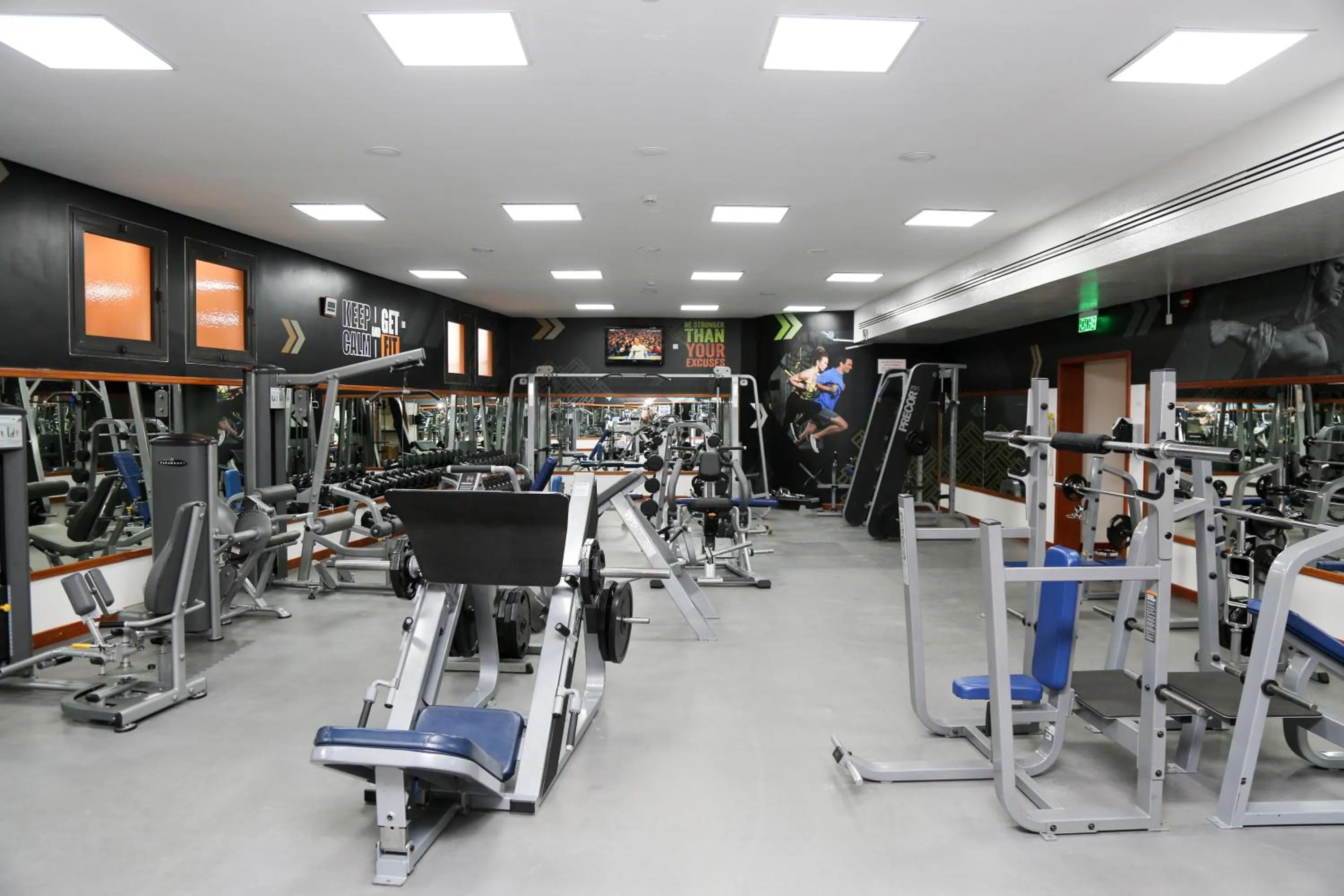 Fitness centre/facilities in Crowne Plaza Bahrain by IHG