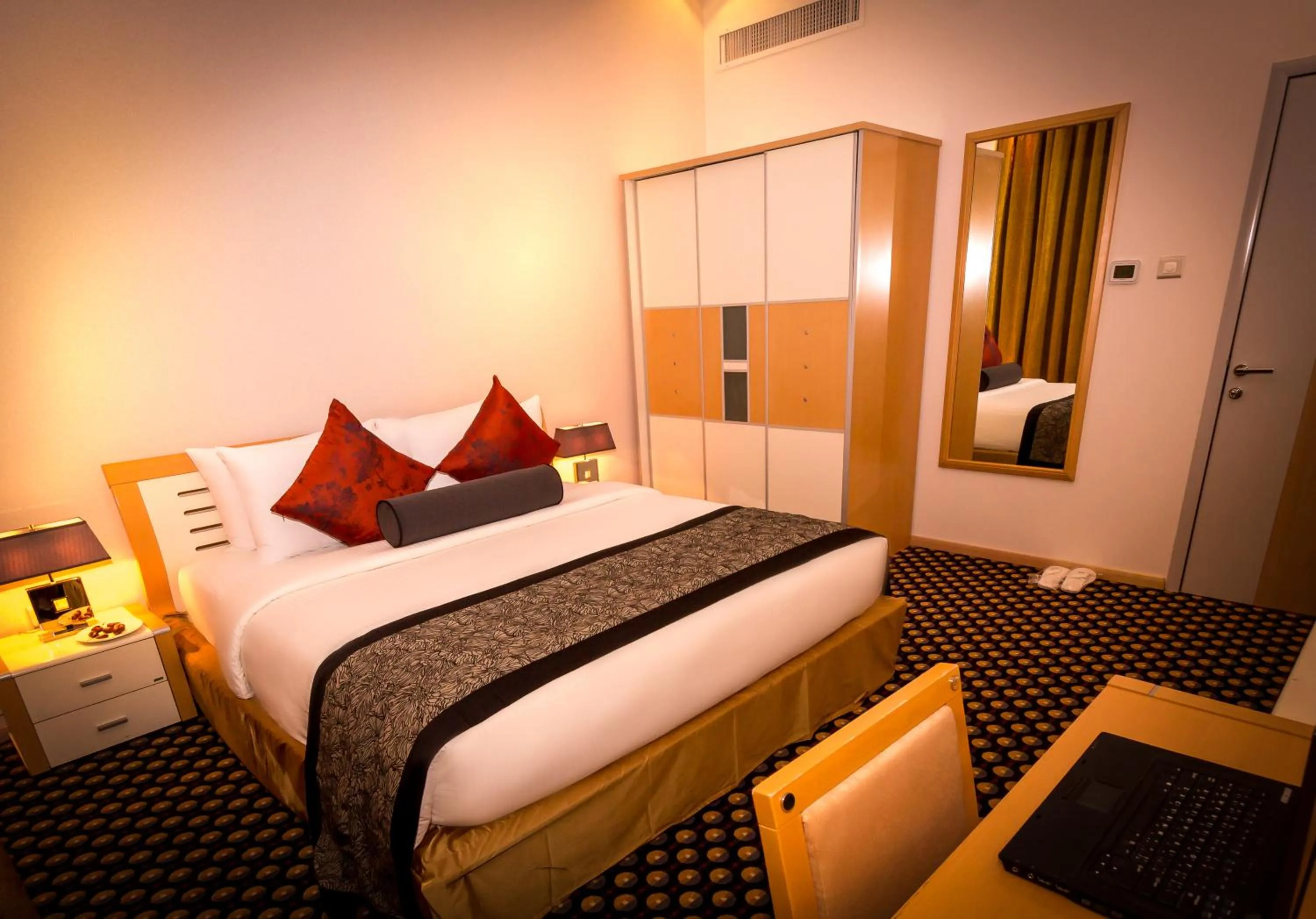 Bedroom, Bed in Elite Seef Residence And Hotel