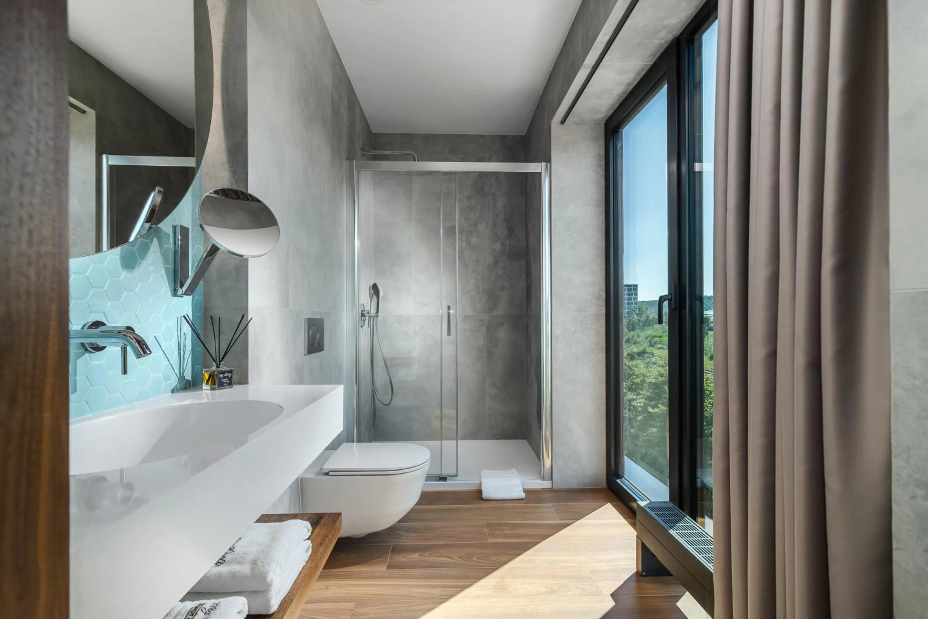 Bathroom in My Story Gdynia Hotel