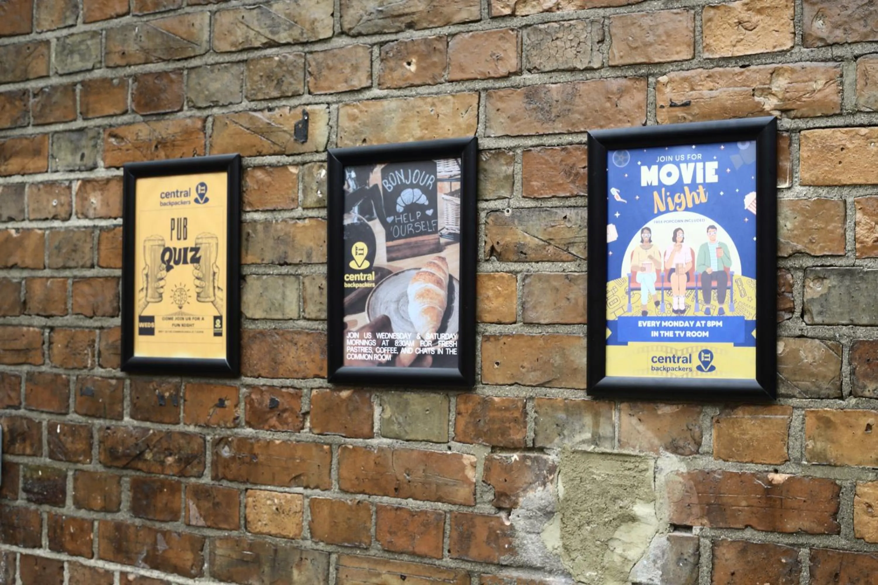 Evening entertainment in Central Backpackers