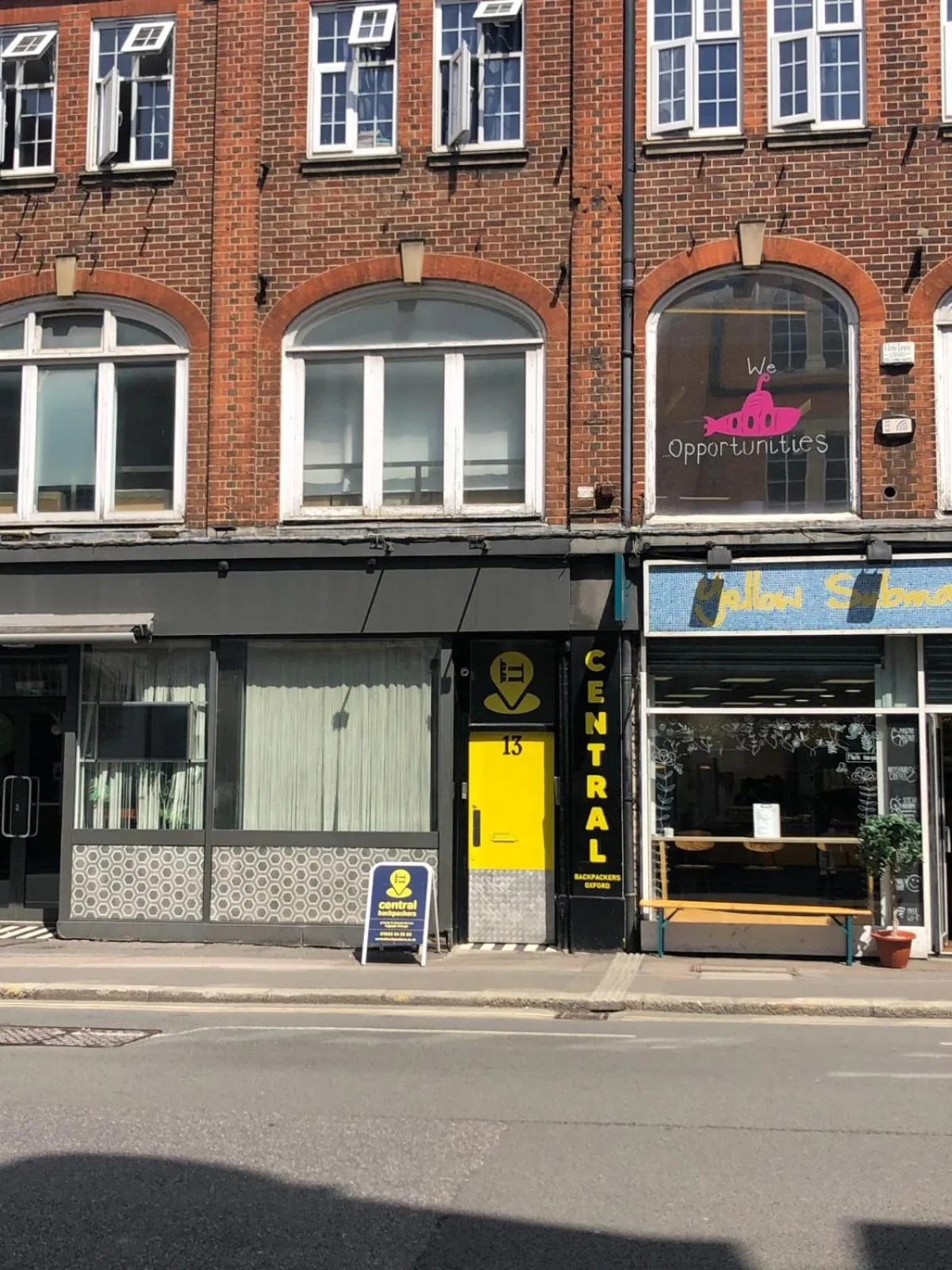 Property building in Central Backpackers