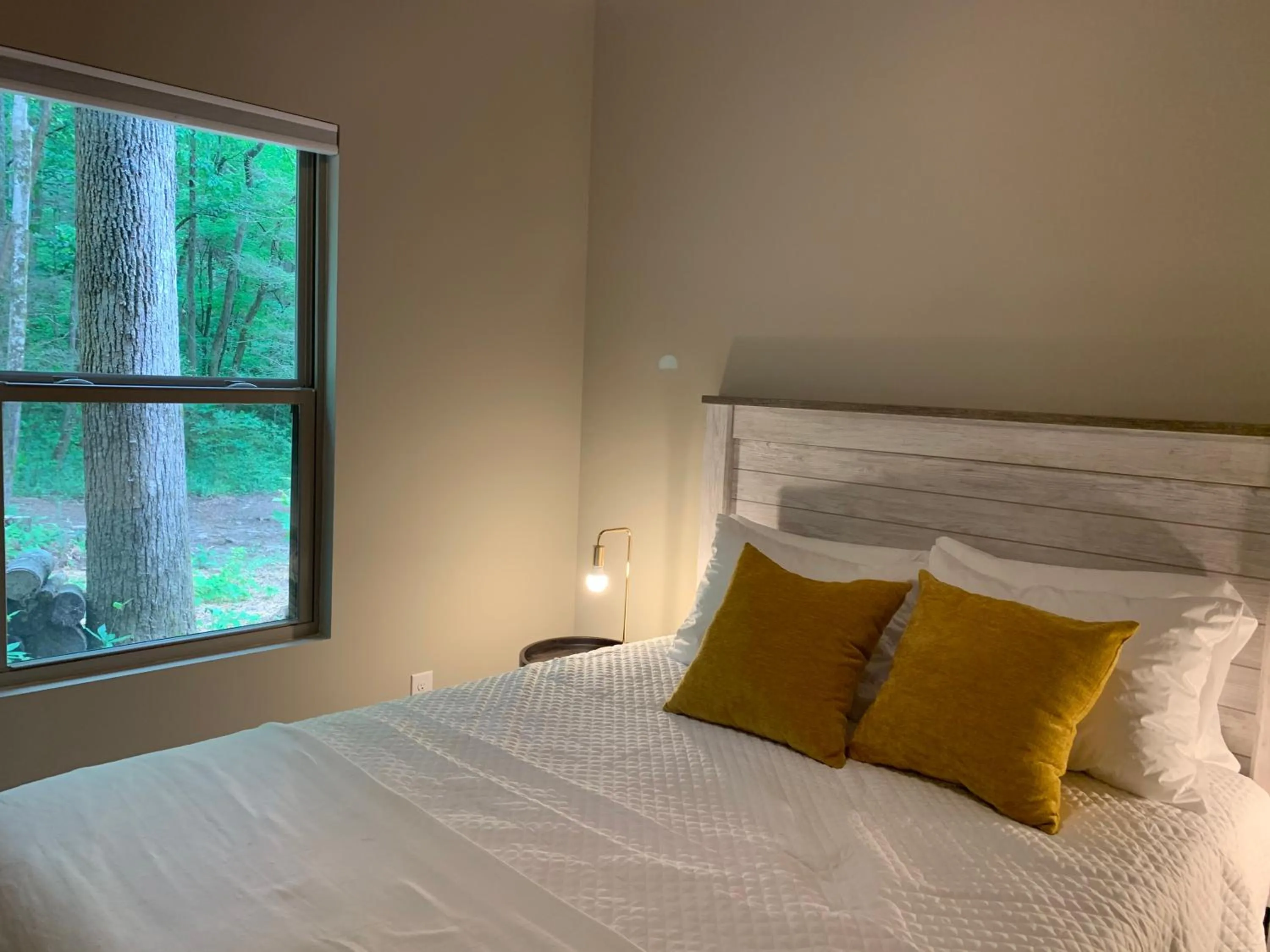 Bed in Villas at Gingershack Farms