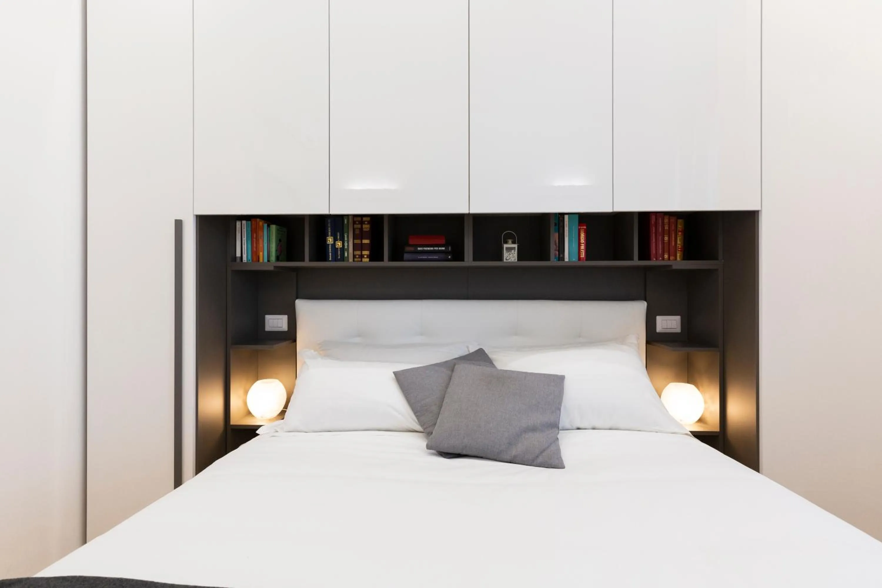 Bedroom, Bed in House San Cristoforo M4