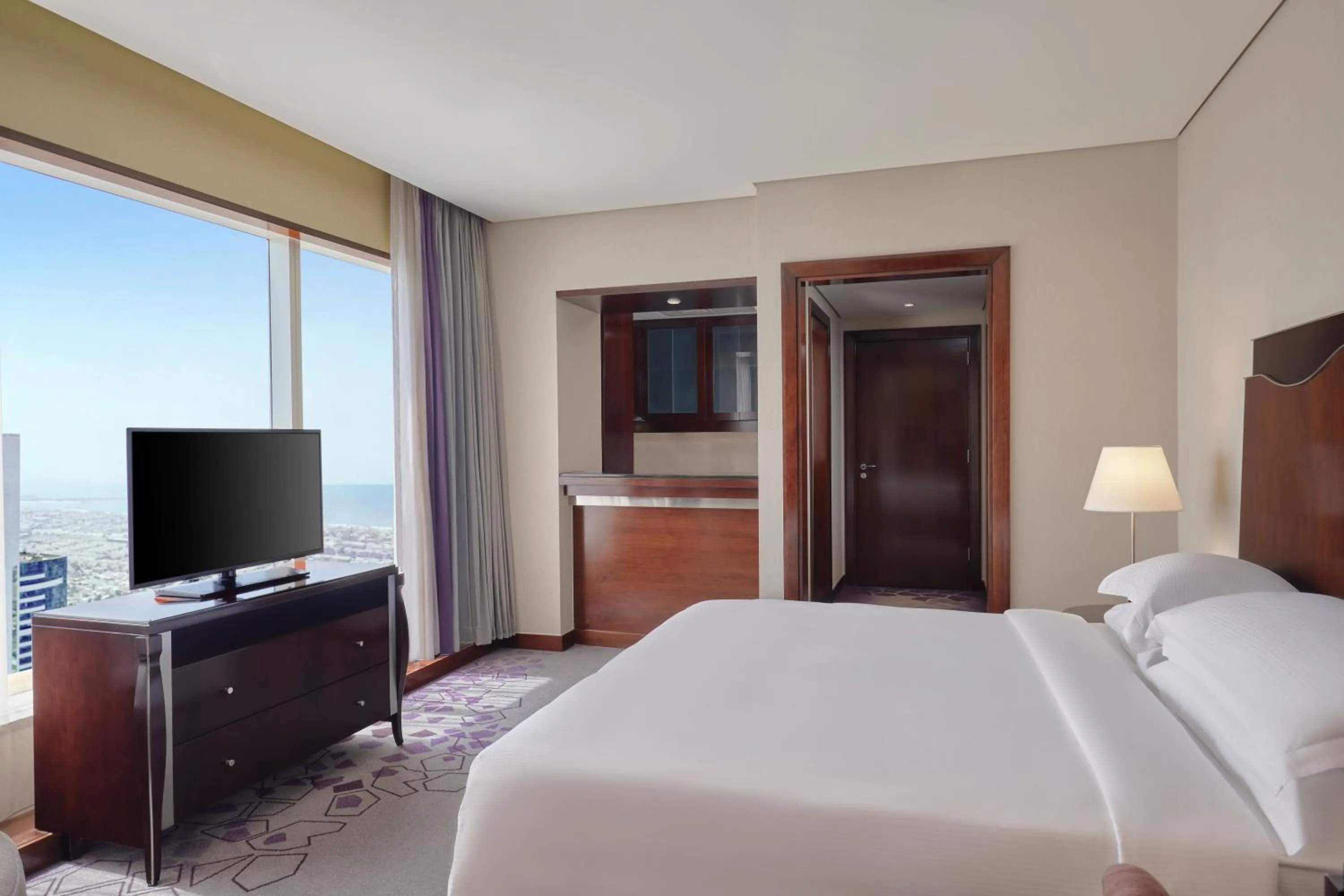 Bedroom, Bed in Rose Rayhaan by Rotana - Dubai