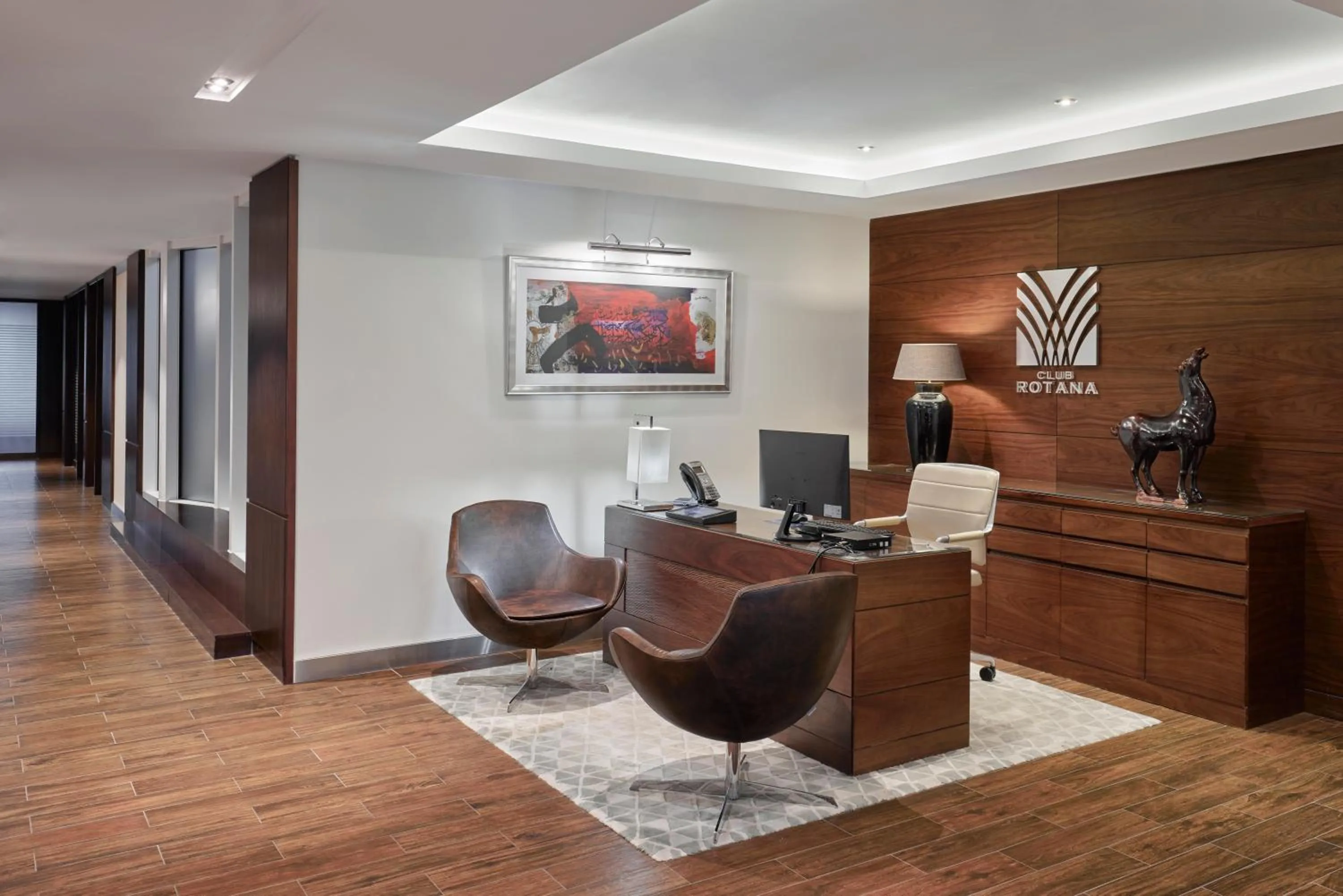 Lounge or bar in Rose Rayhaan by Rotana - Dubai