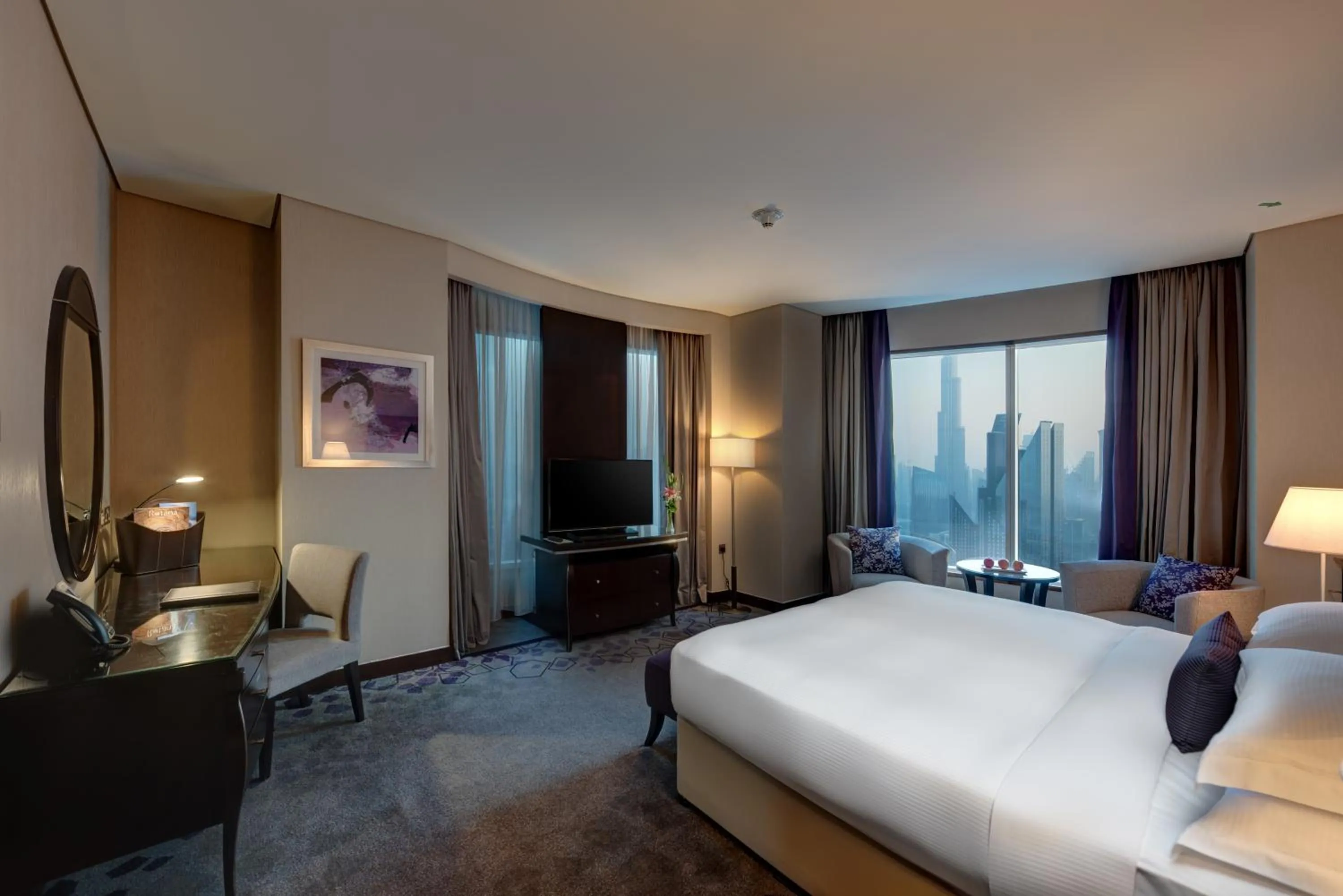 Bedroom, Bed in Rose Rayhaan by Rotana - Dubai