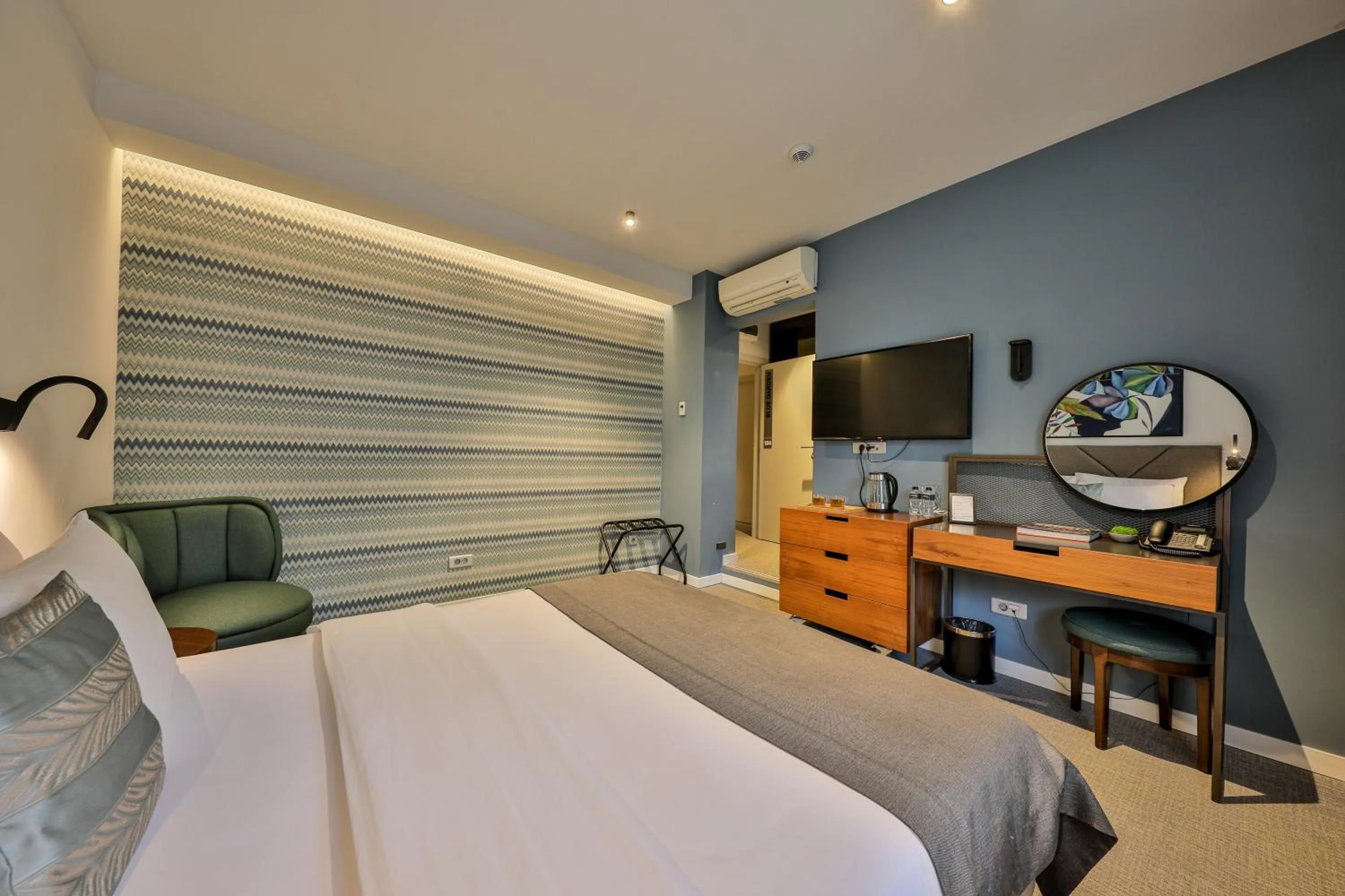 Bed in Hotel Botanica