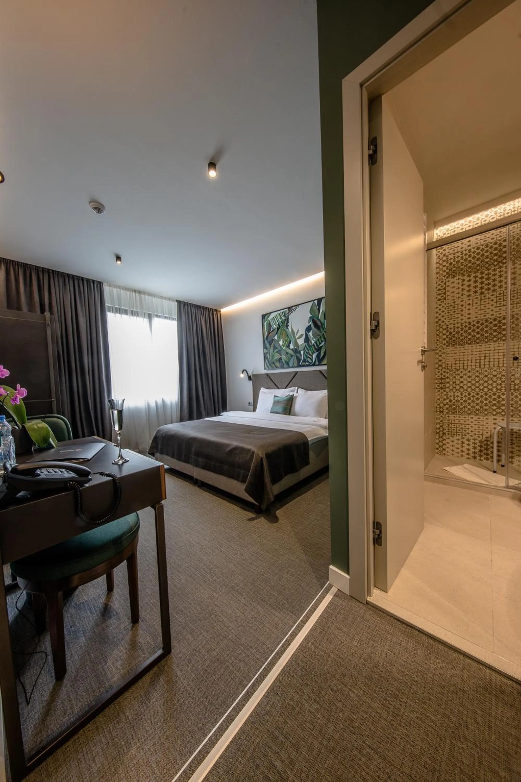 Bedroom, Bed in Hotel Botanica