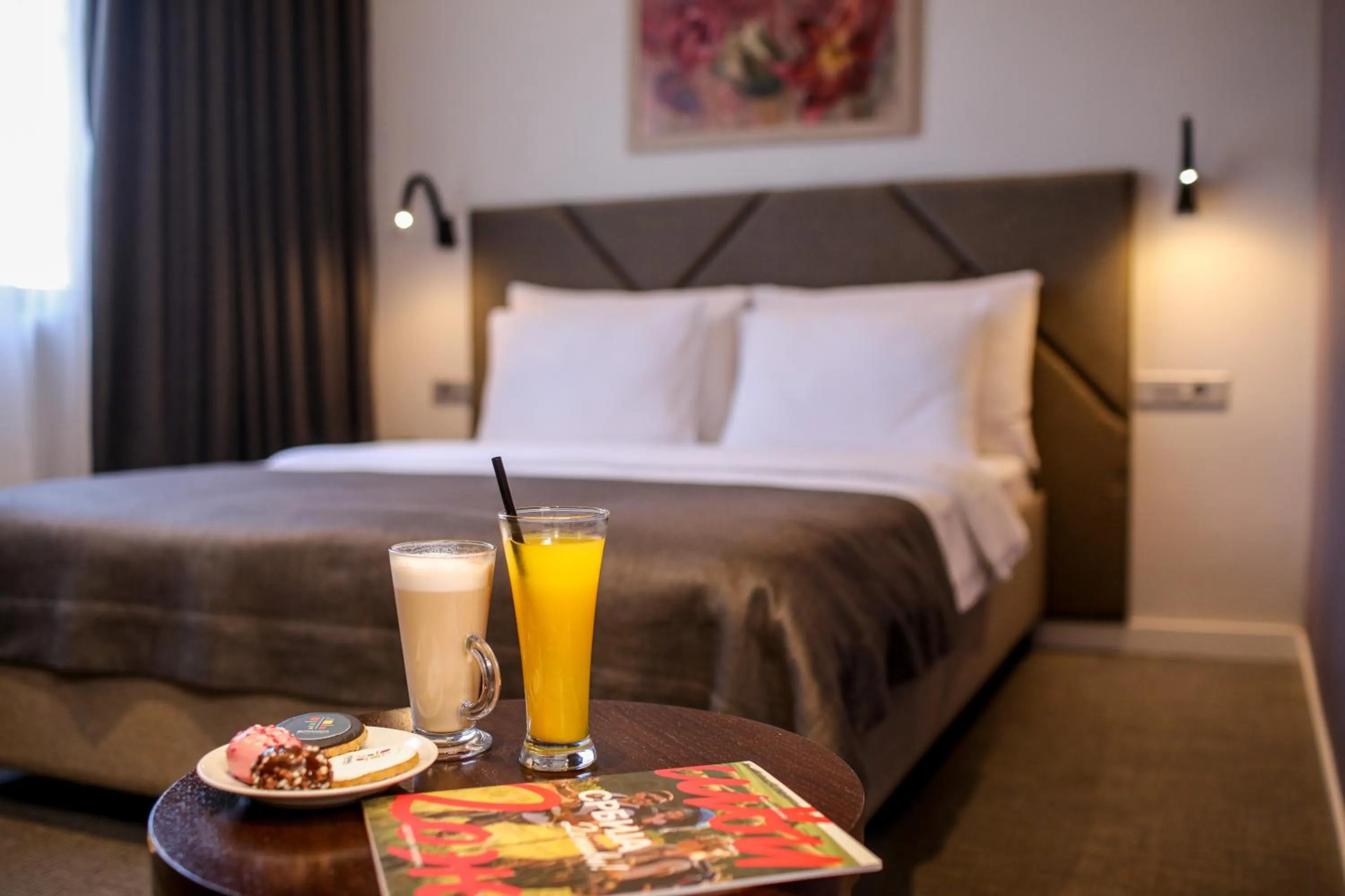 Bed in Hotel Botanica