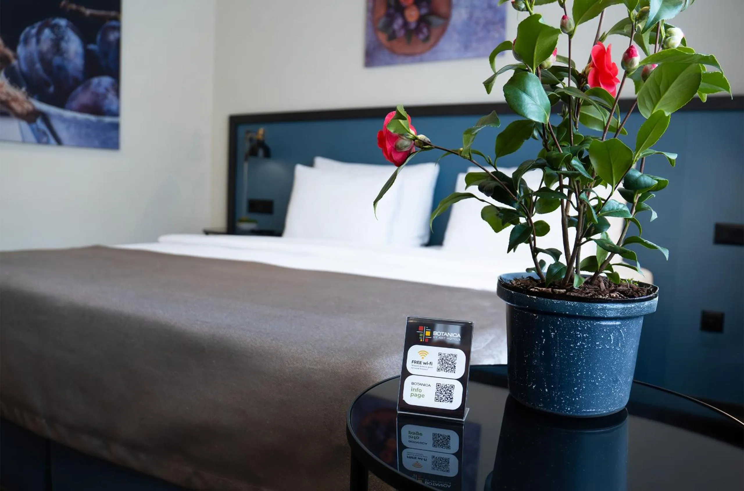 Bed in Hotel Botanica