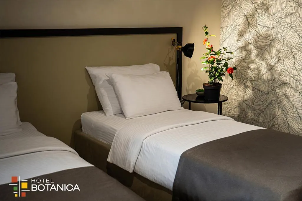 Bed in Hotel Botanica