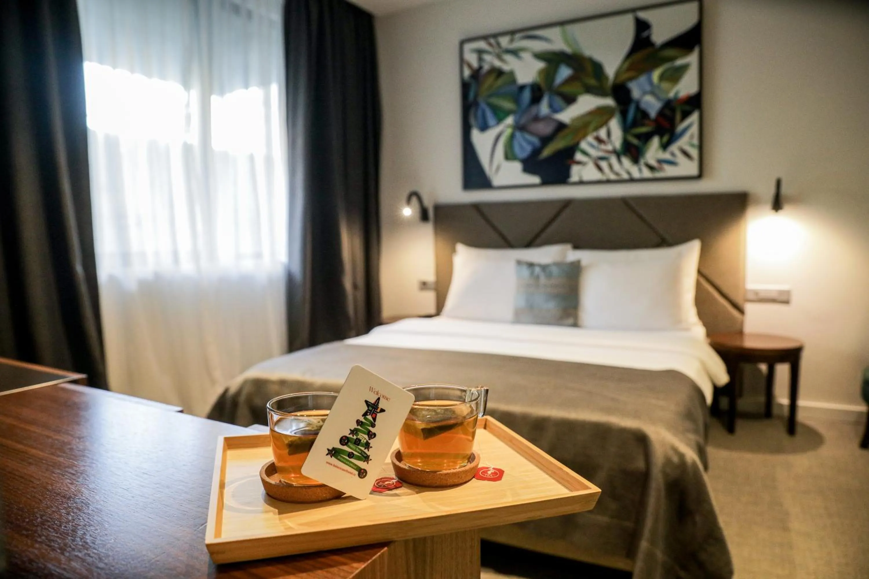 Bed in Hotel Botanica