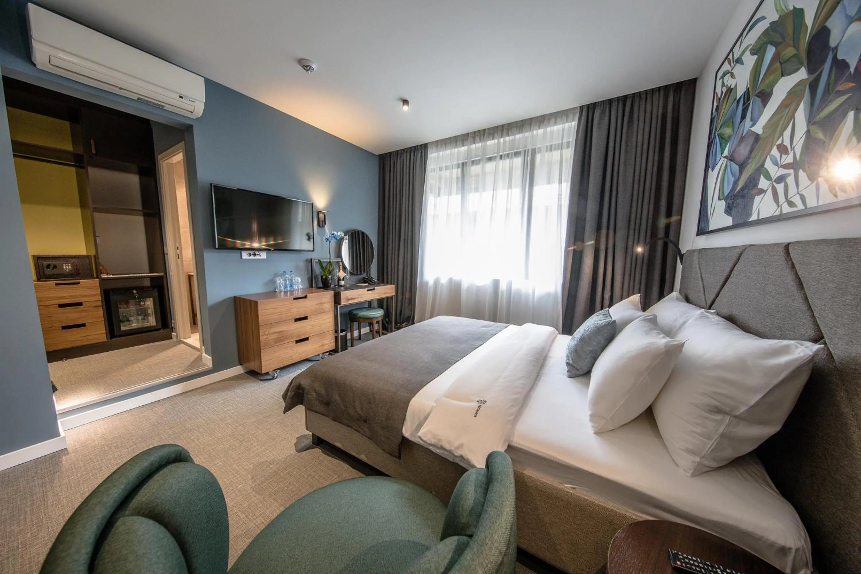 Bed in Hotel Botanica